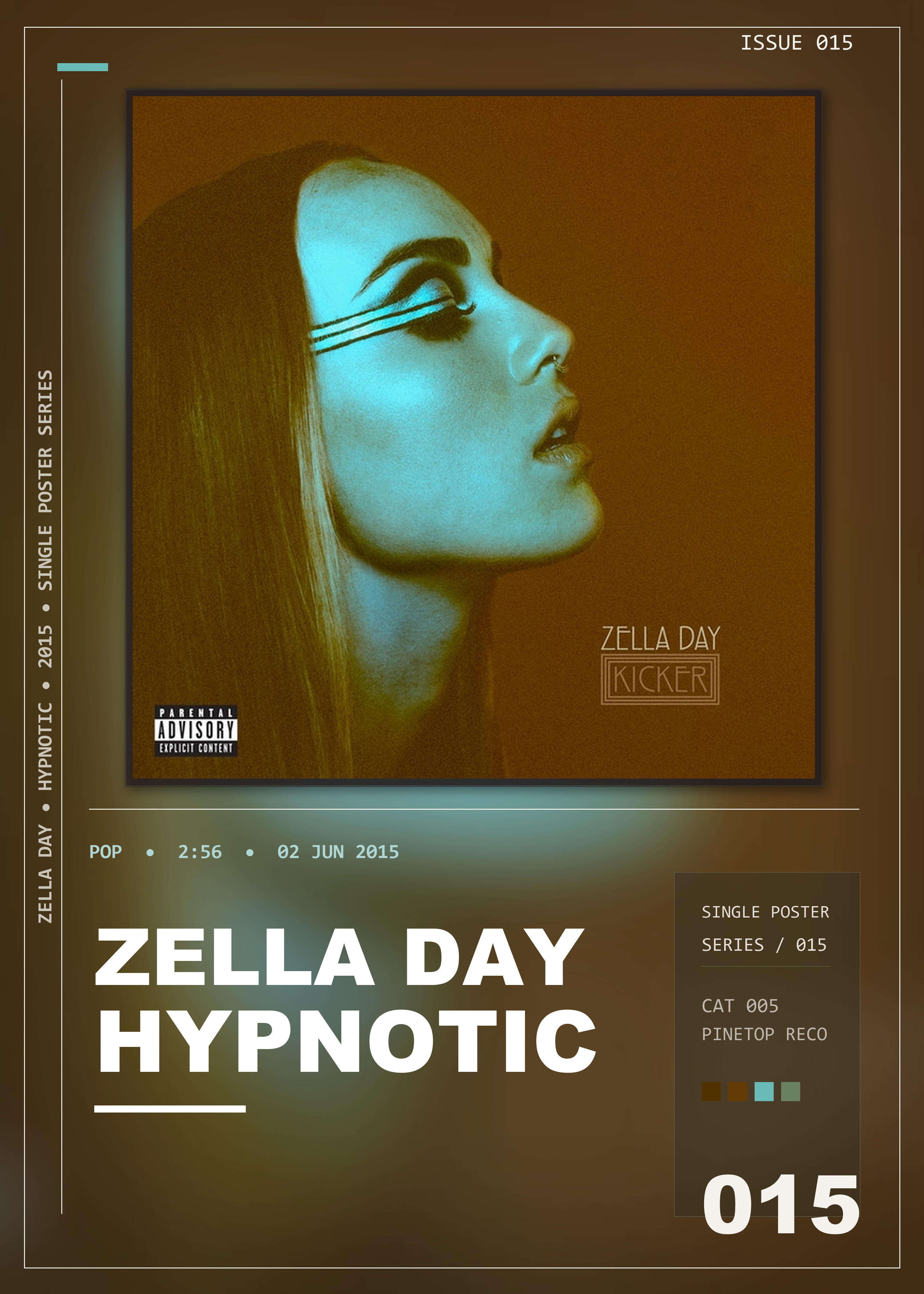 Music poster: Zella Day - Hypnotic