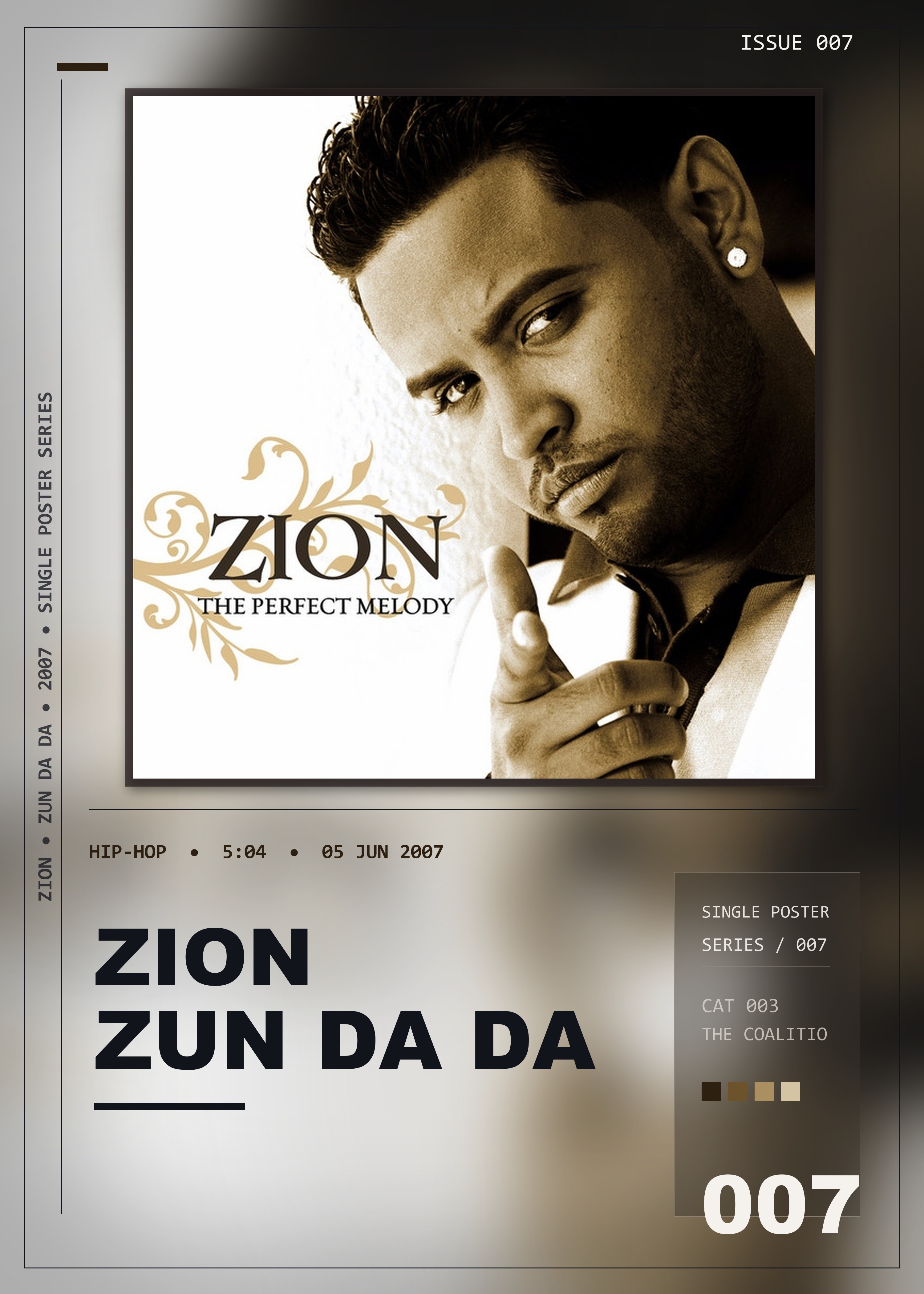 Music poster: Zion - Zun Da Da