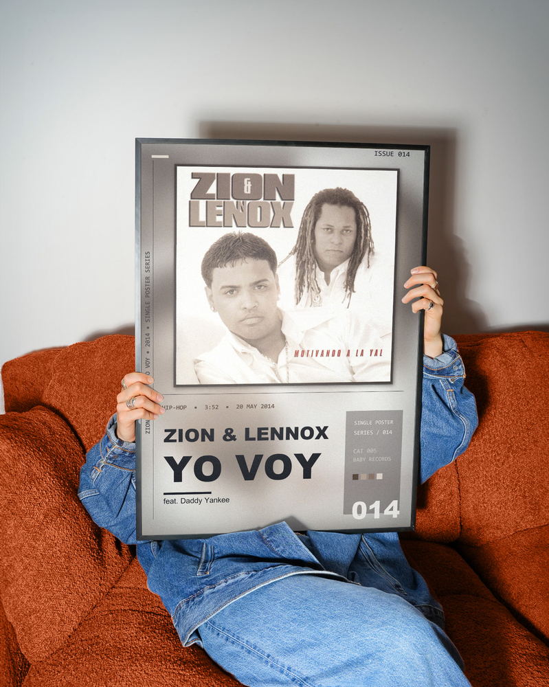 Music poster: Zion Lennox - Yo Voy feat Daddy Yankee