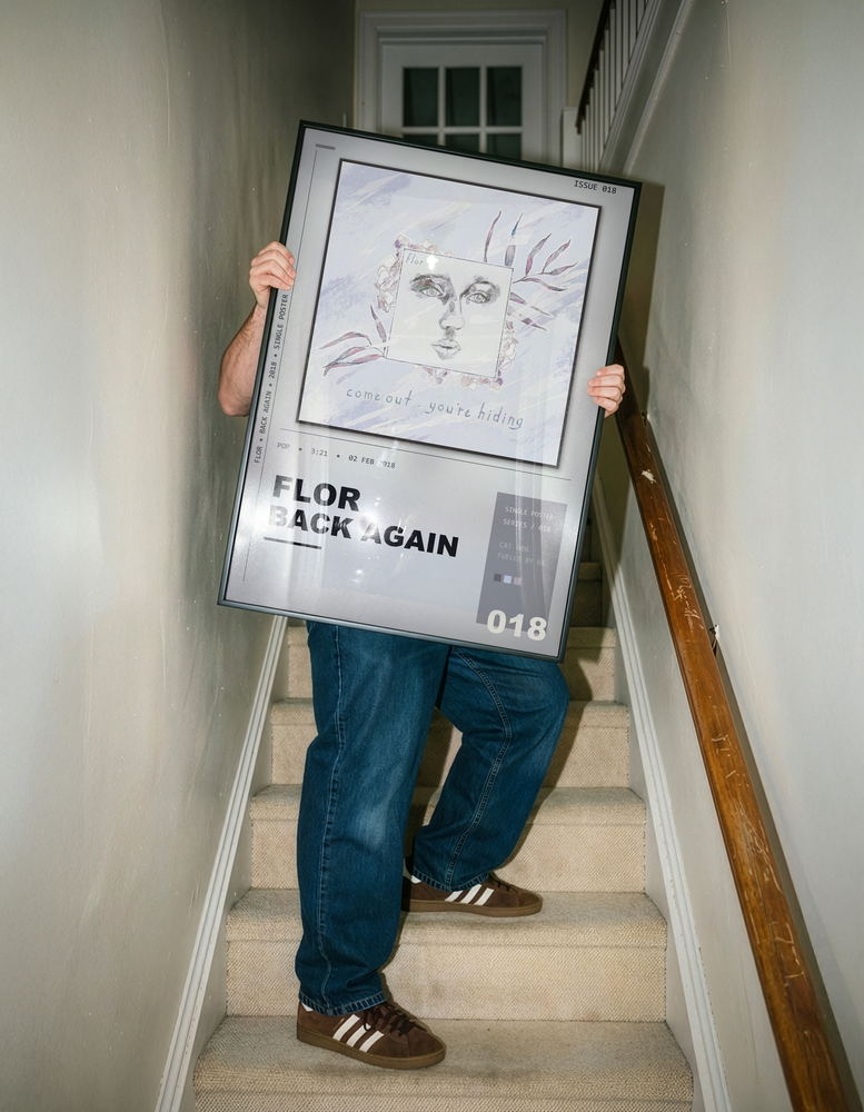 Music poster: flor - back again