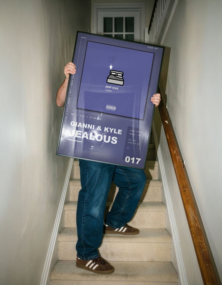Music poster: gianni kyle - jealous