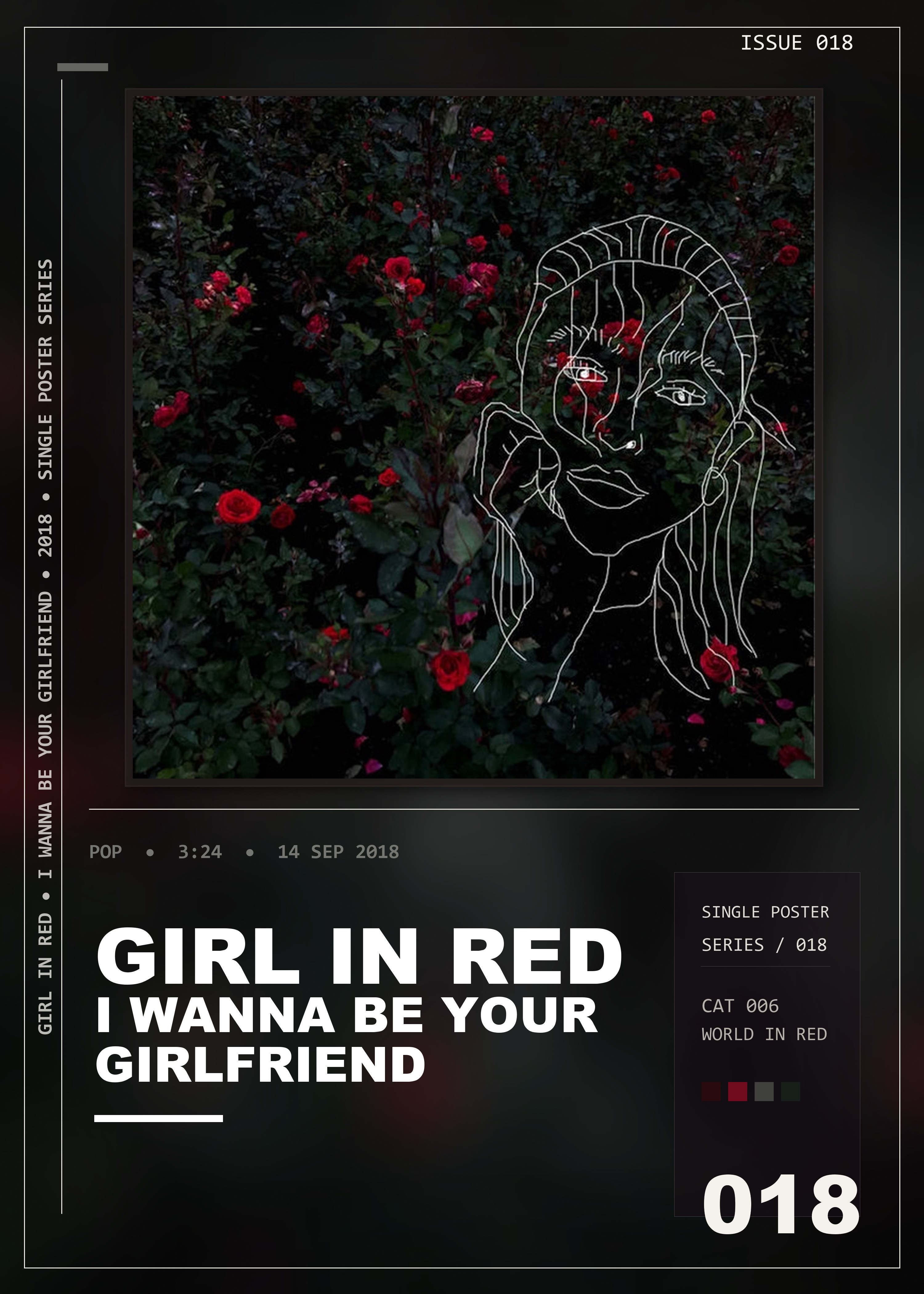 Music poster: girl in red - i wanna be your girlfriend
