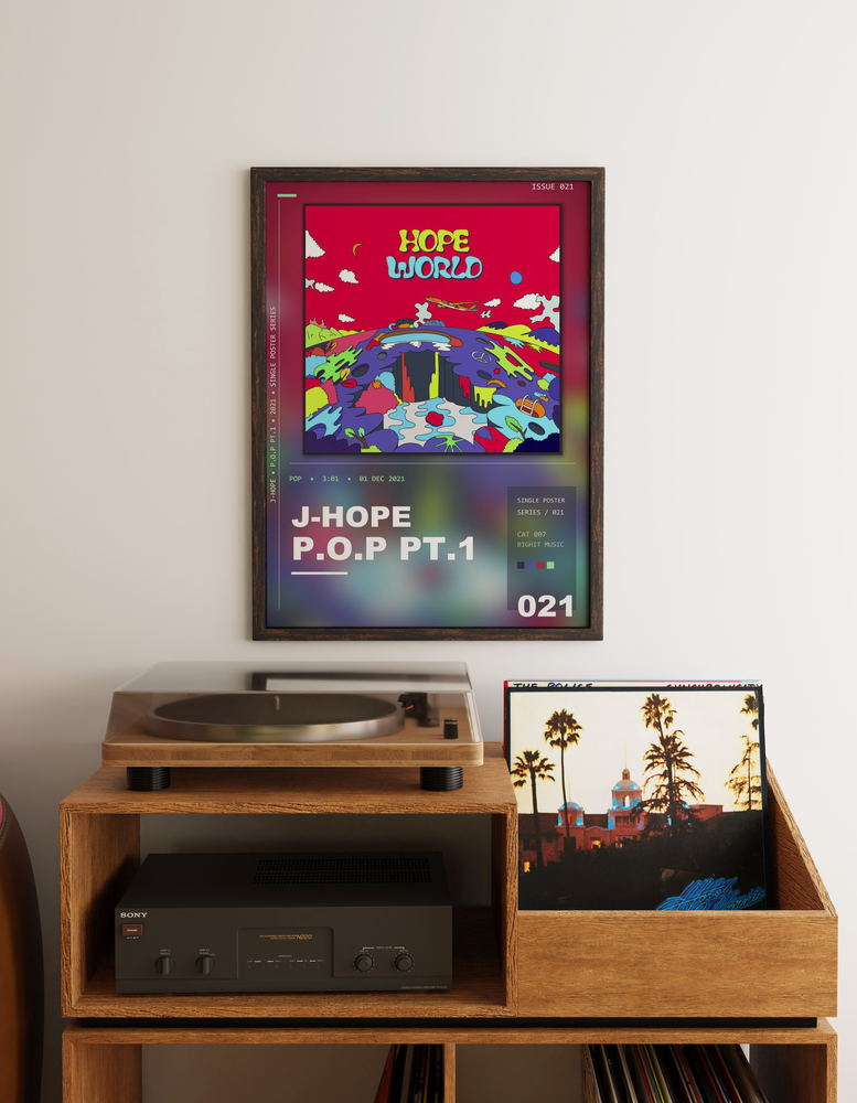 Music poster: j-hope - POP Piece Of Peace pt1