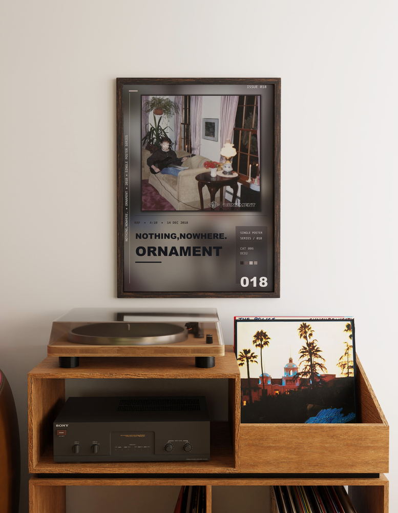 Music poster: nothingnowhere - Ornament