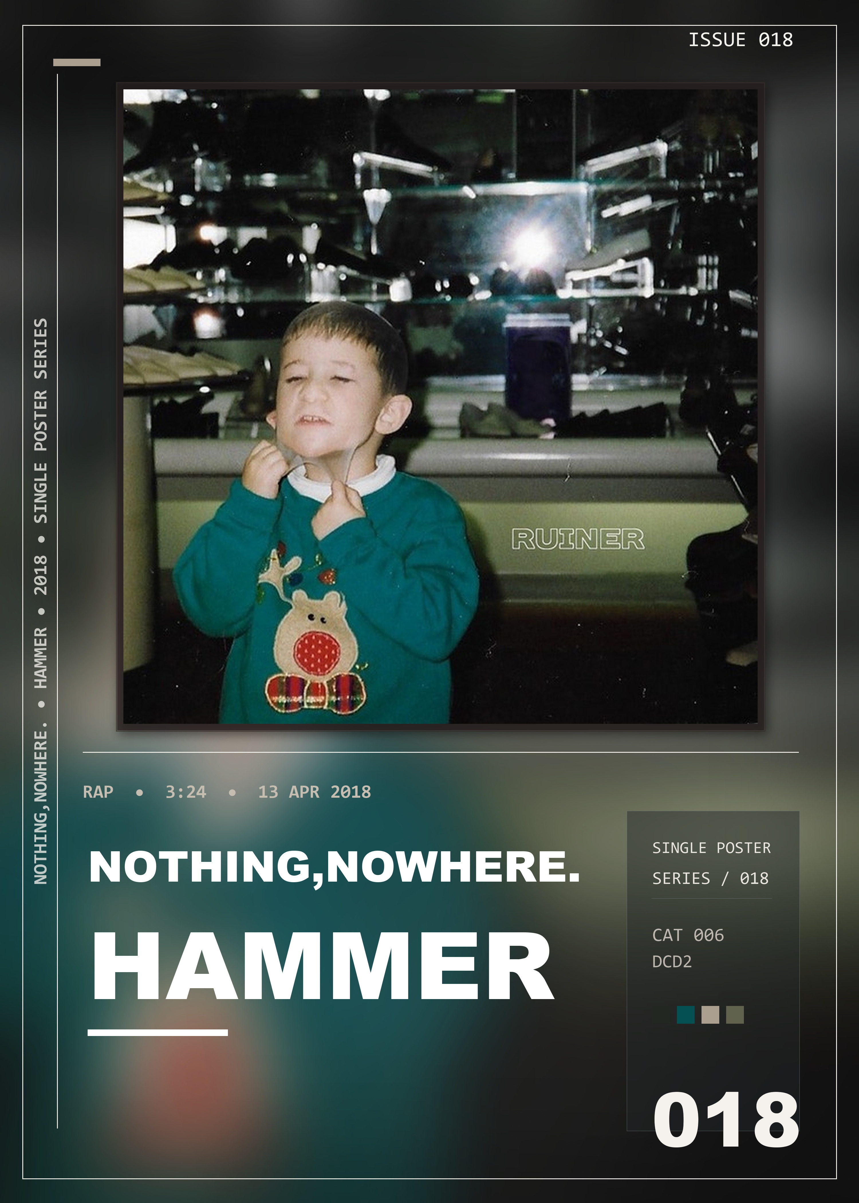 Music poster: nothingnowhere - hammer