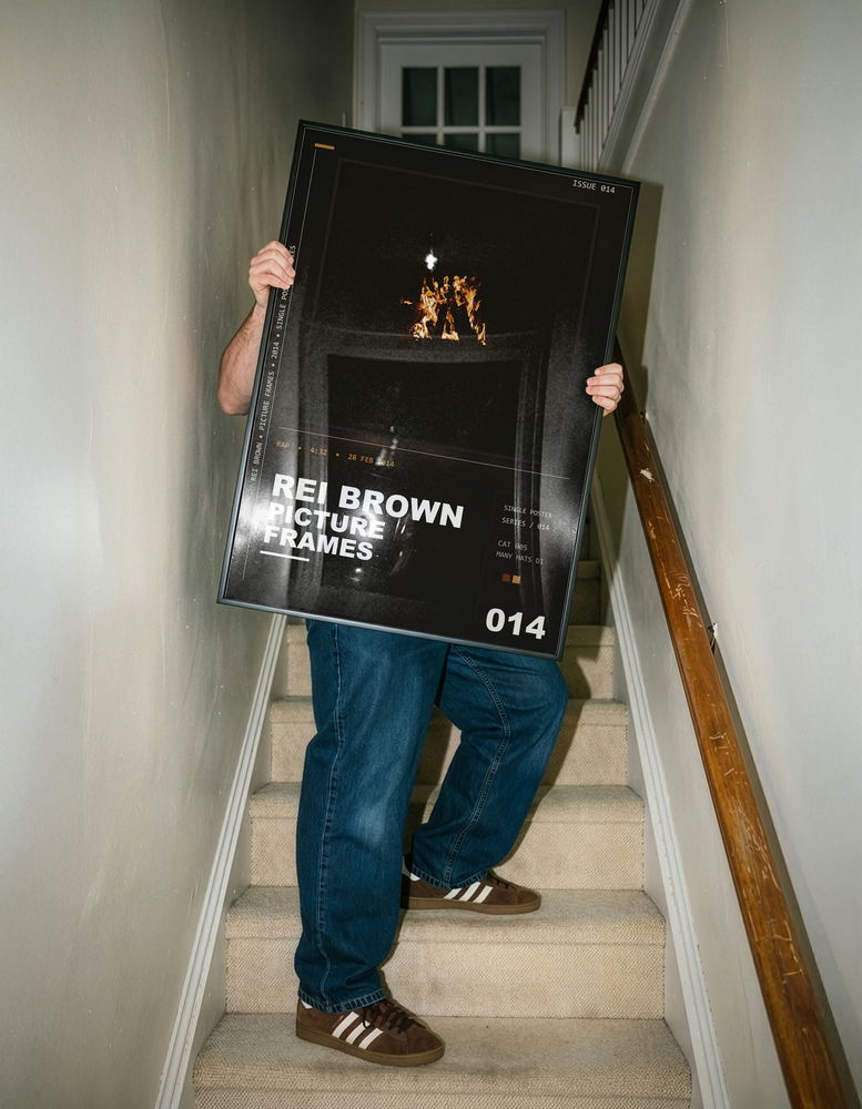 Music poster: rei brown - Picture Frames