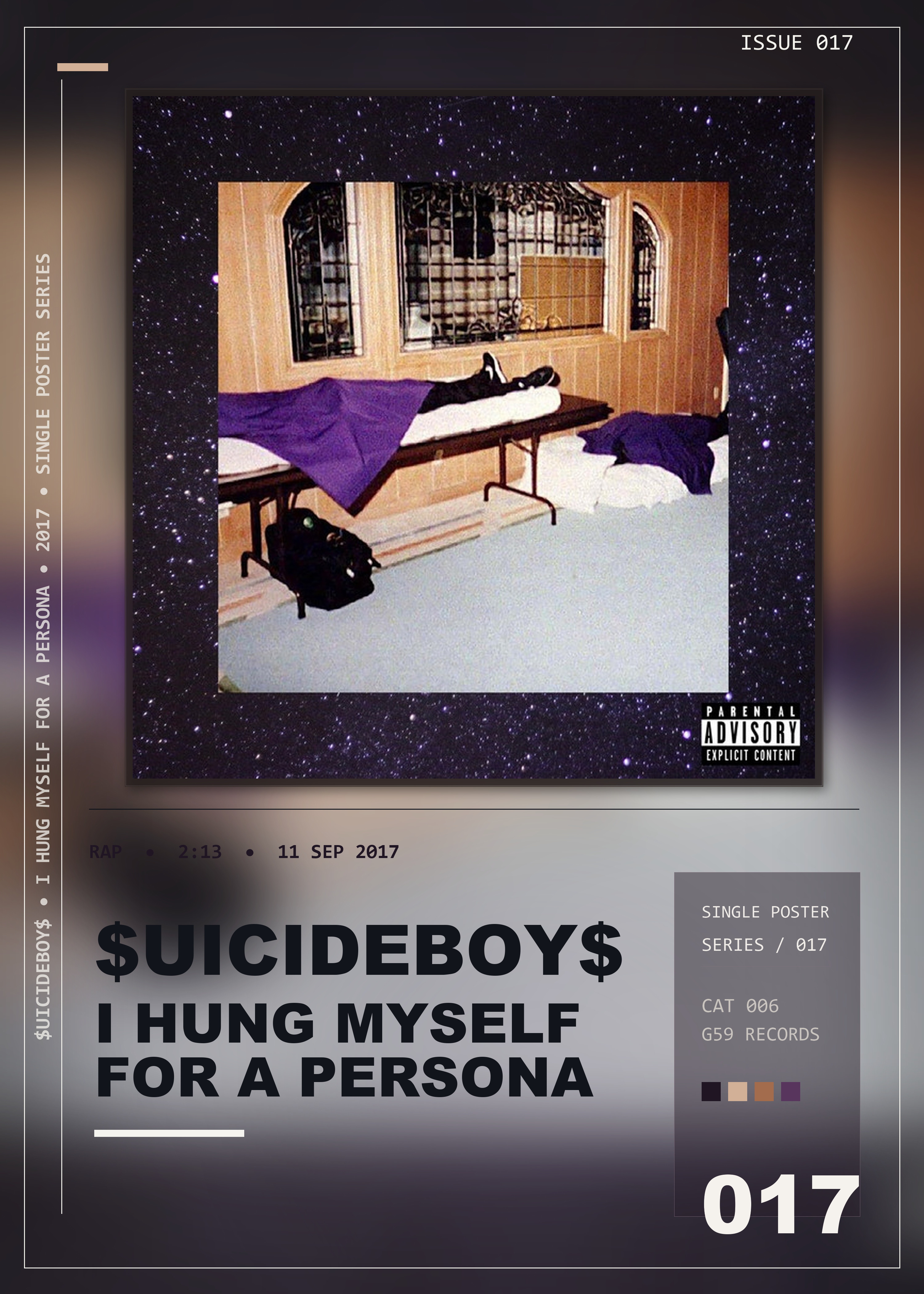 Music poster: uicideBoy - I Hung Myself For A Persona