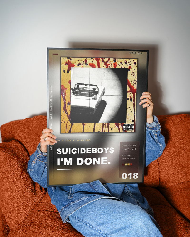 Music poster: uicideBoy - Im Done