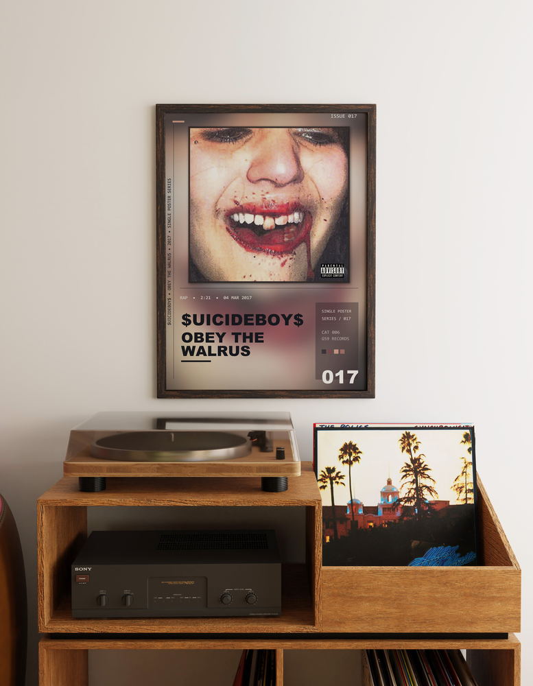Music poster: uicideBoy - Obey The Walrus