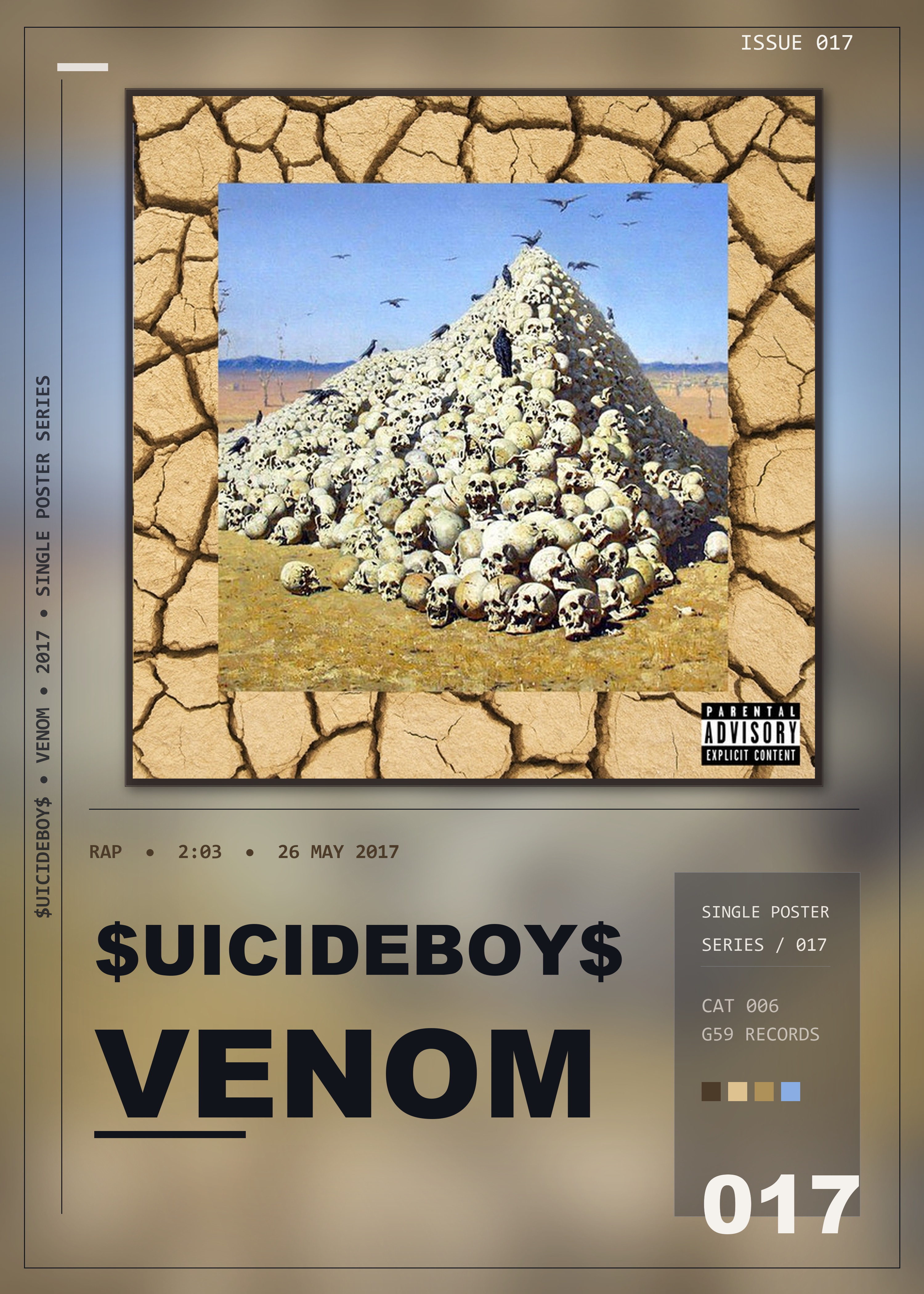 Music poster: uicideBoy - Venom