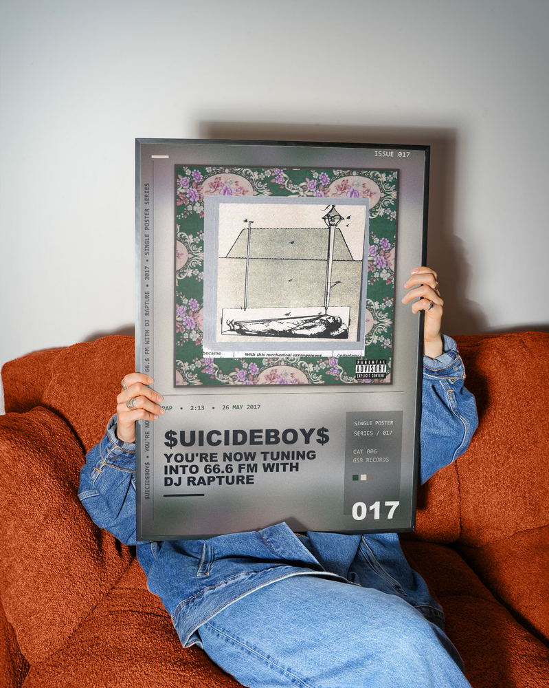 Music poster: uicideBoy - Youre Now Tuning Into 666 FM With DJ Rapture The Hottest Hour Of The Evening