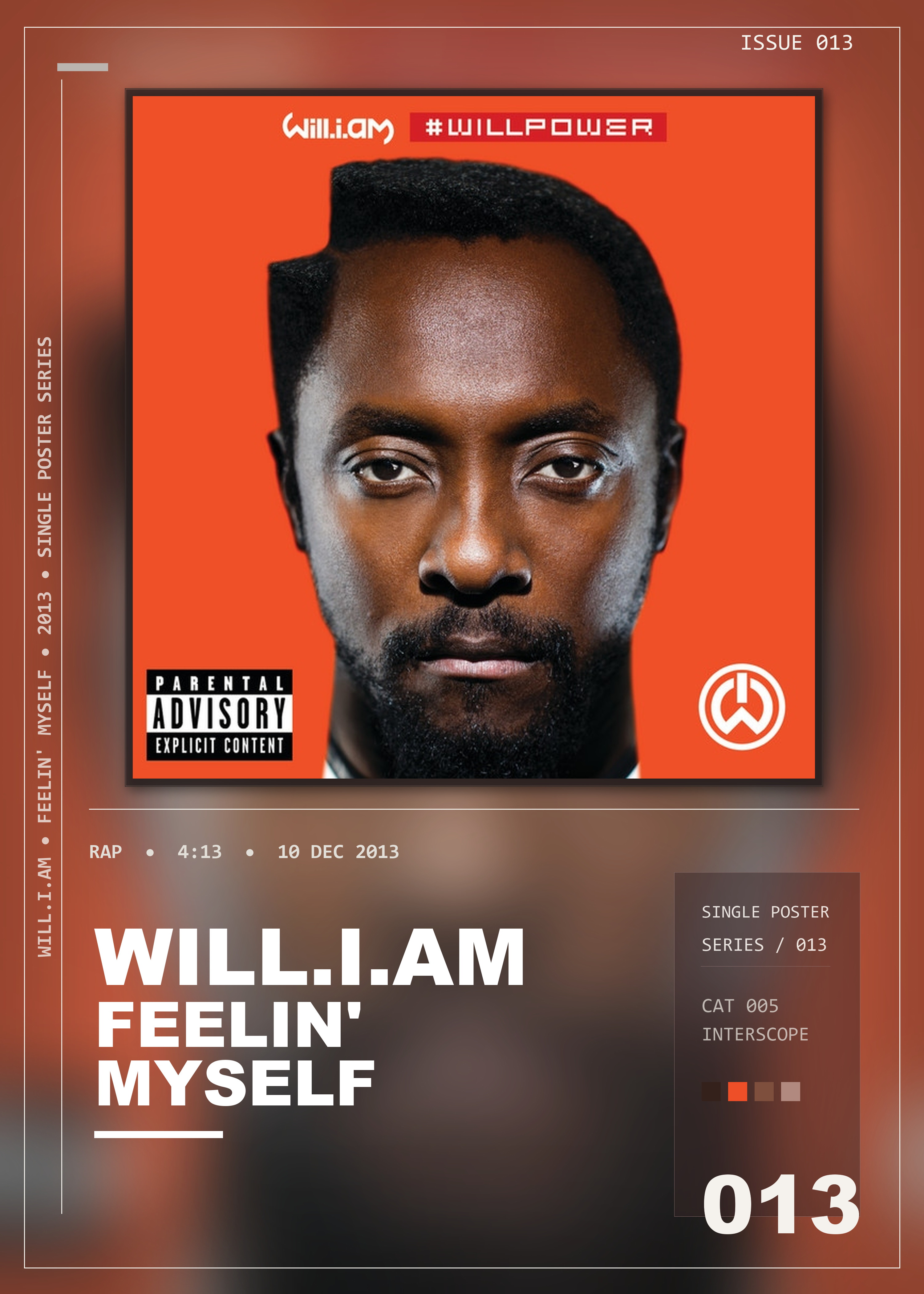 Music poster: william - Feelin Myself