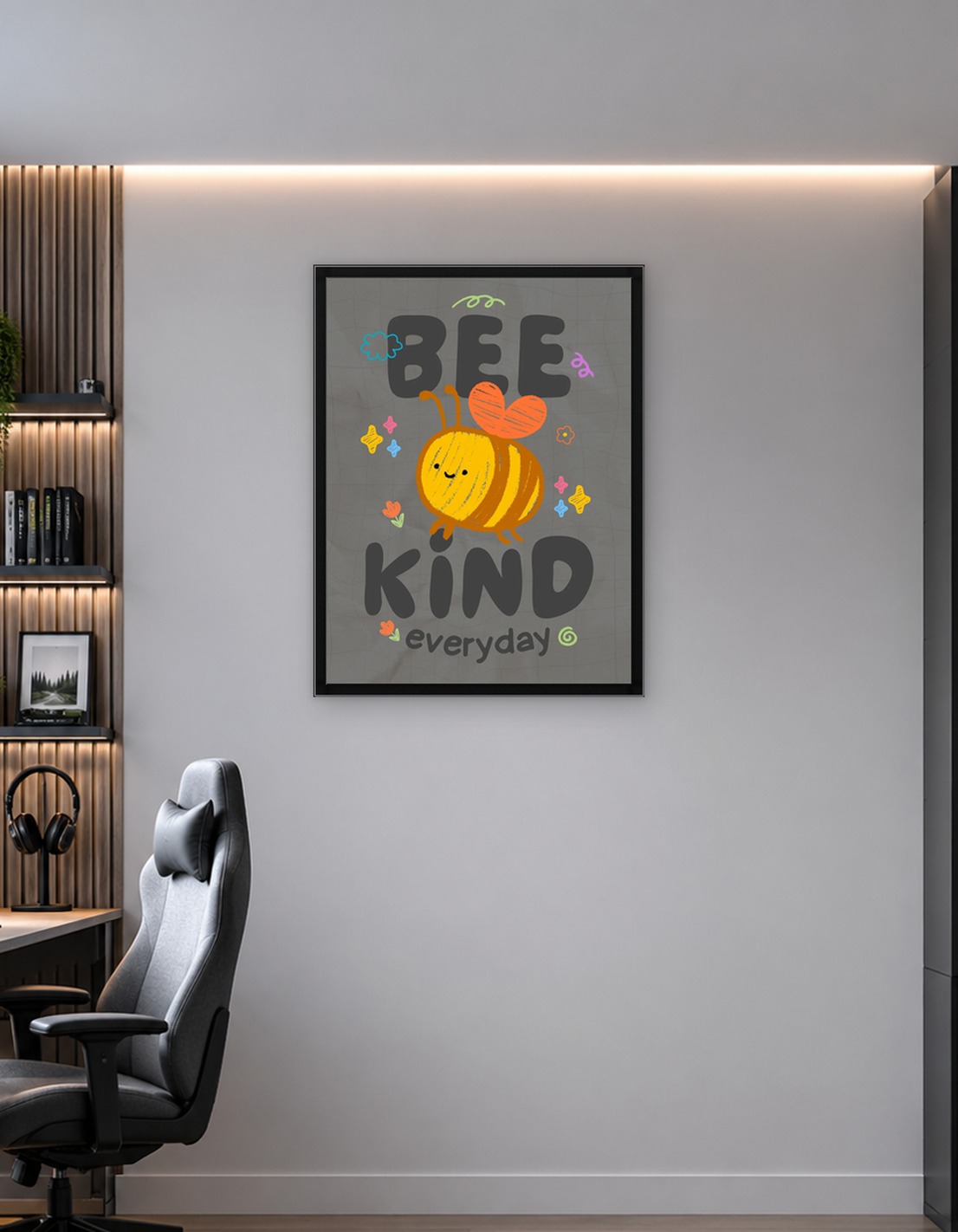 Bee Kind Everyday Cute Illustration