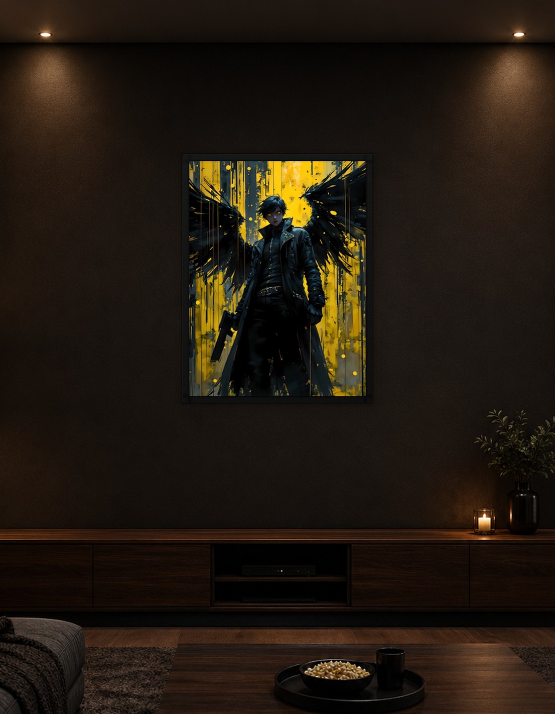 Dark Angel with Gun
