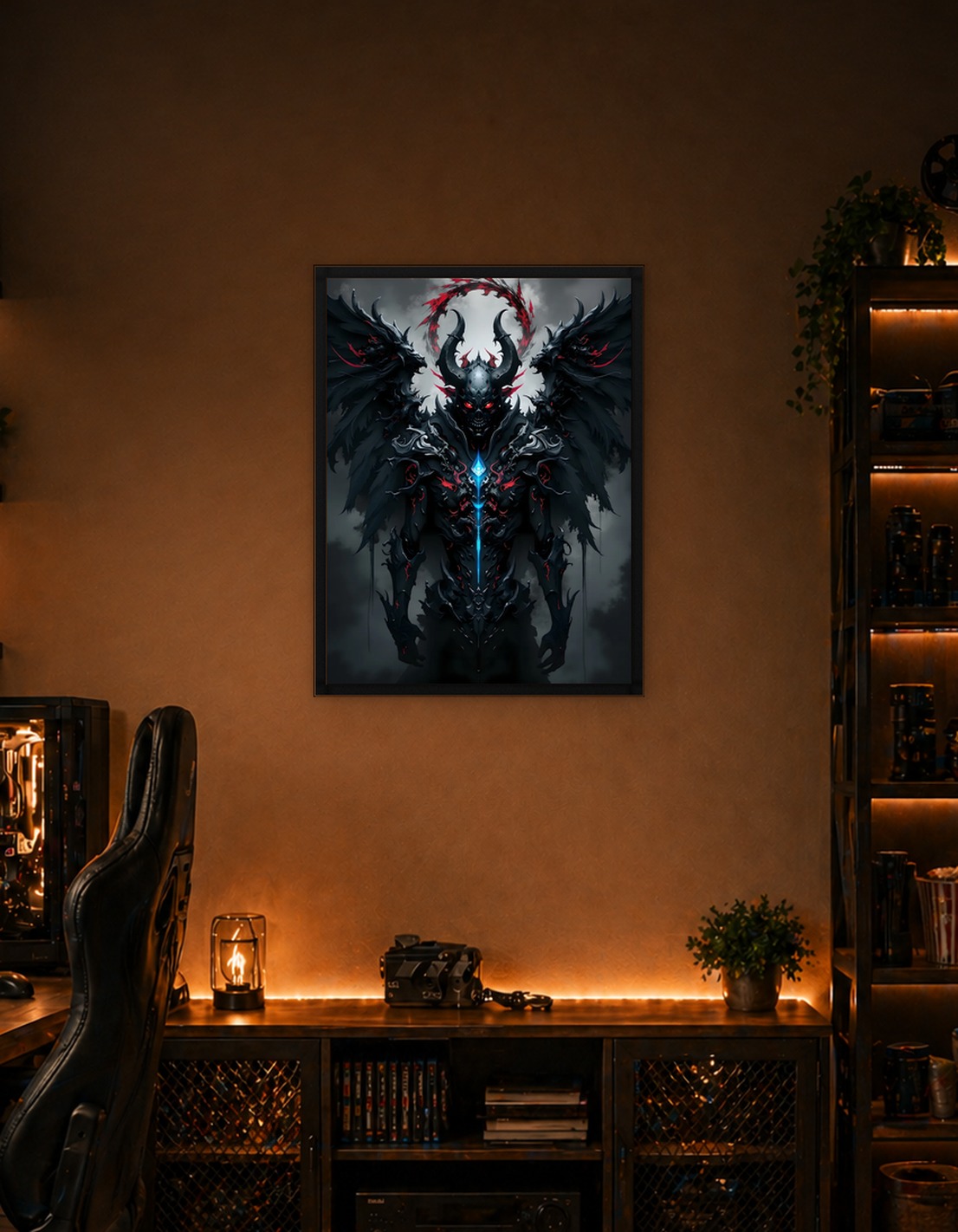 Dark Angelic Demon Warrior