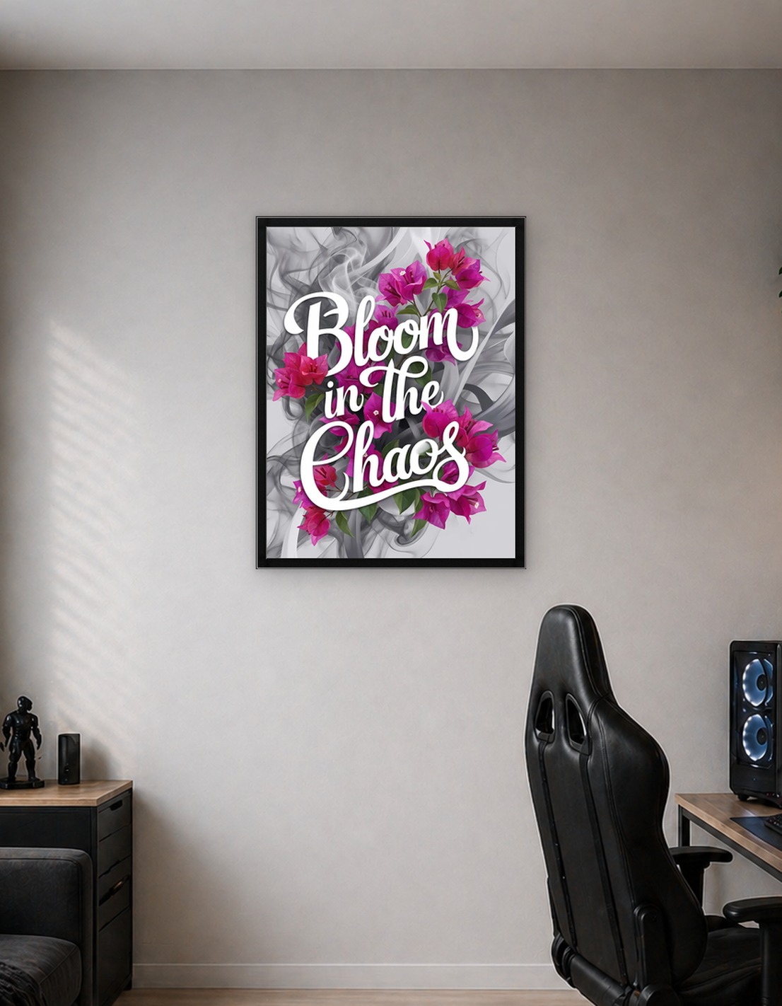 Bloom in the Chaos Floral Art