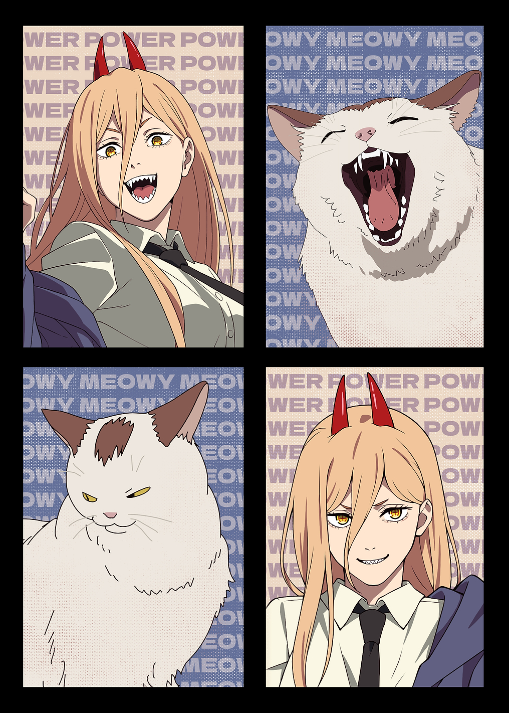 Chainsaw Man: Power & Meowy Duo