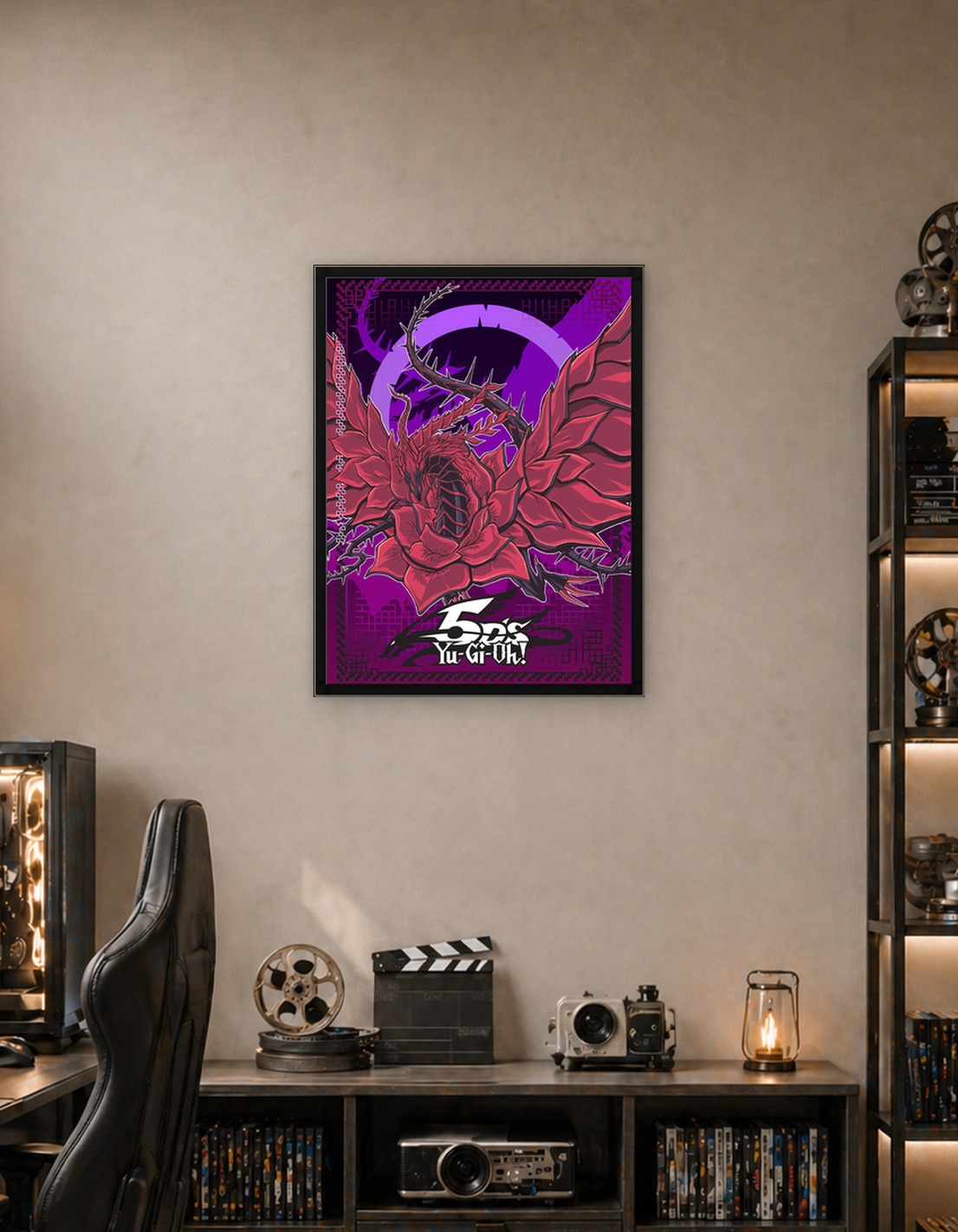 Black Rose Dragon's Thorned Bloom