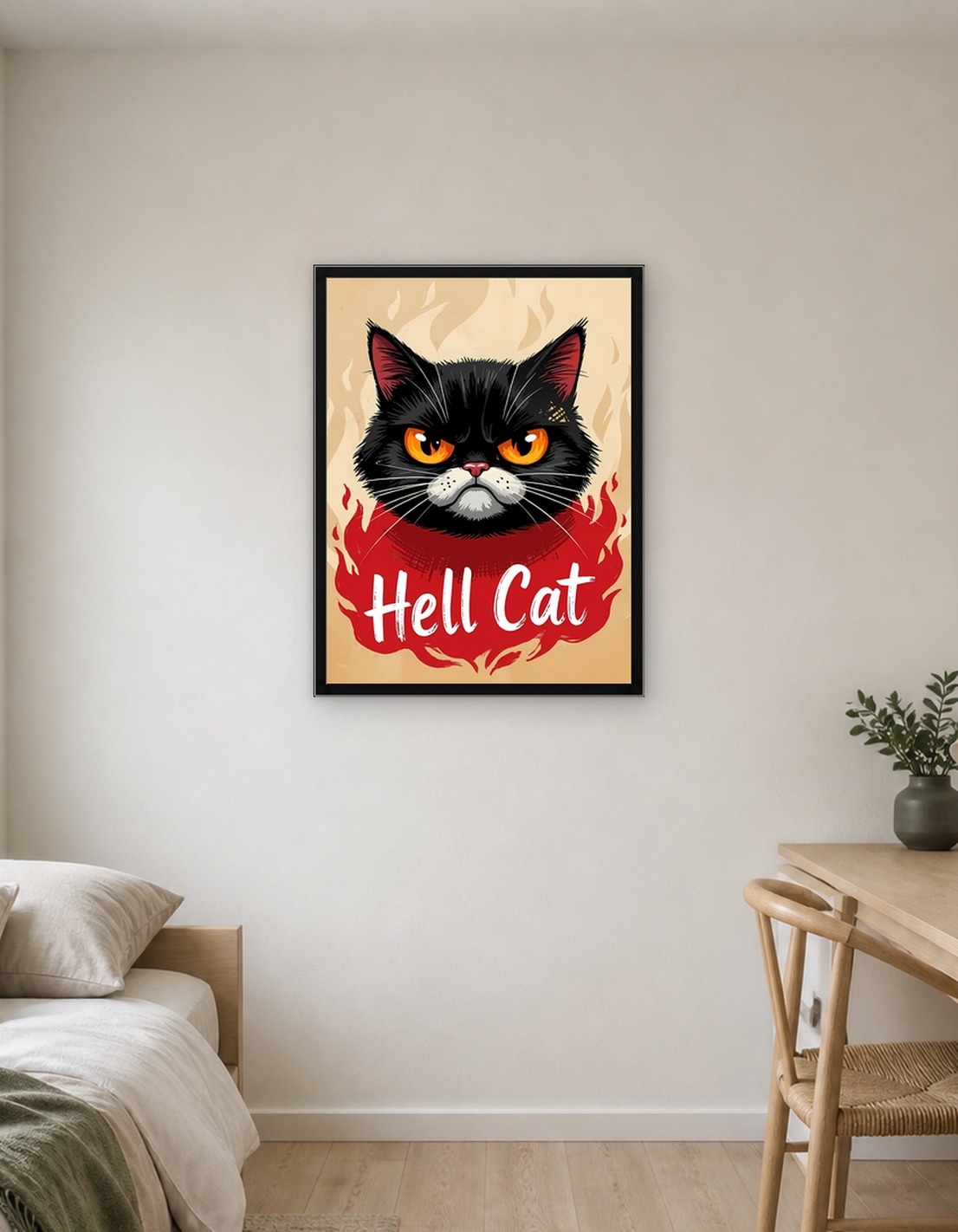 Hell Cat Illustration
