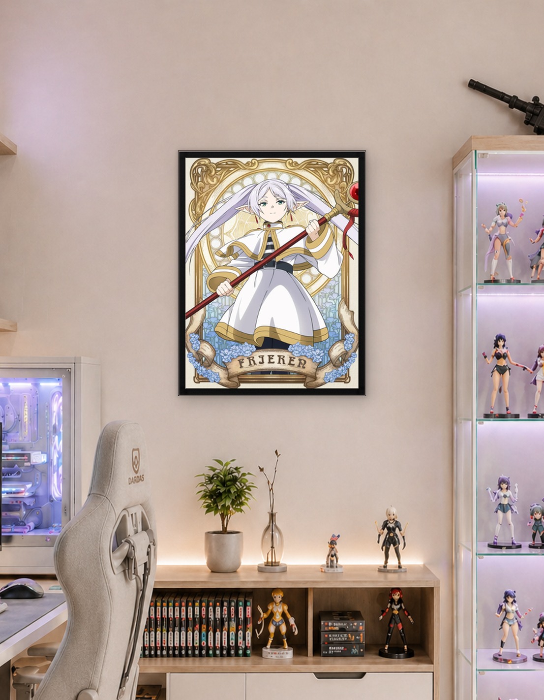 Frieren's Serene Elegance
