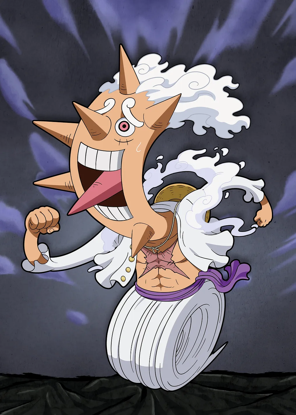 Luffy's Gear 5: Joyful and Fast!