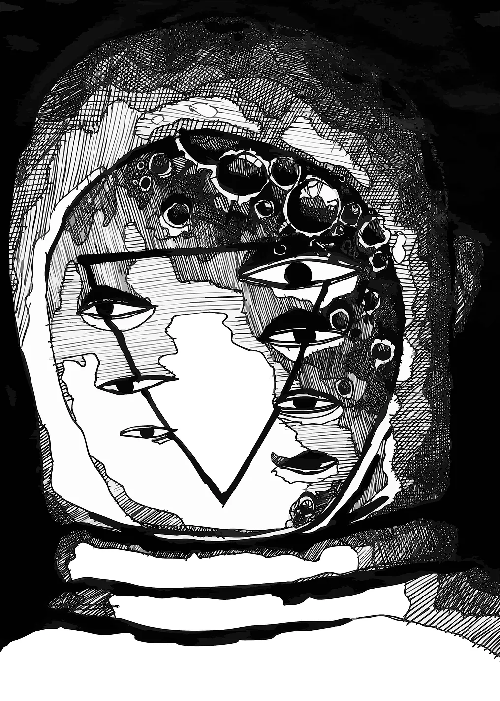 Eyes and Triangles 01 Eva