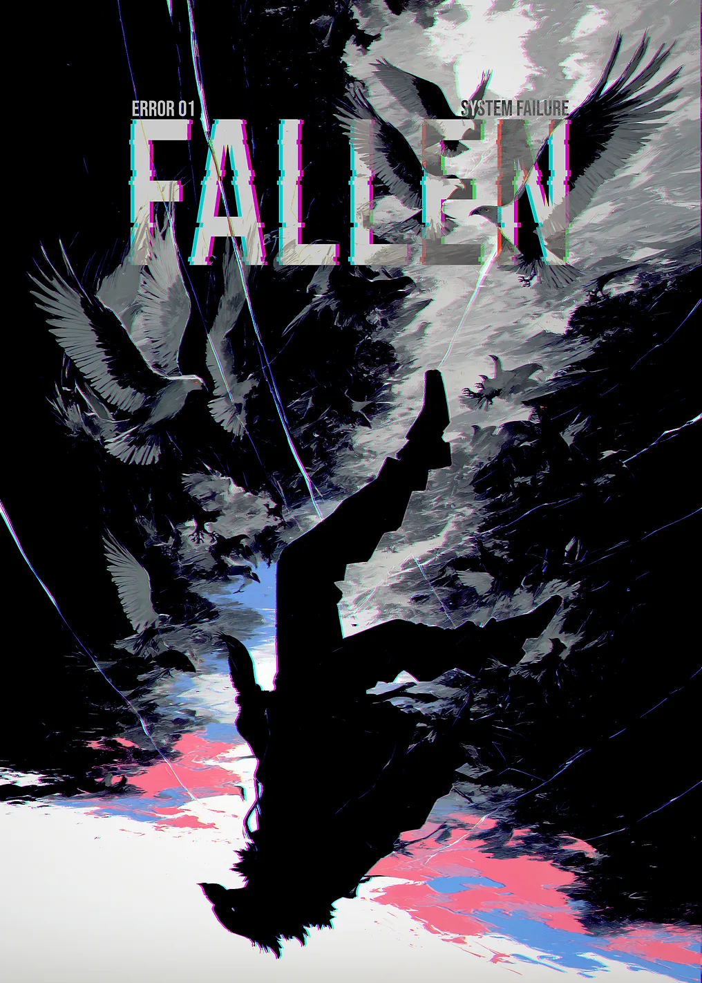 Fallen System Failure Glitch Art