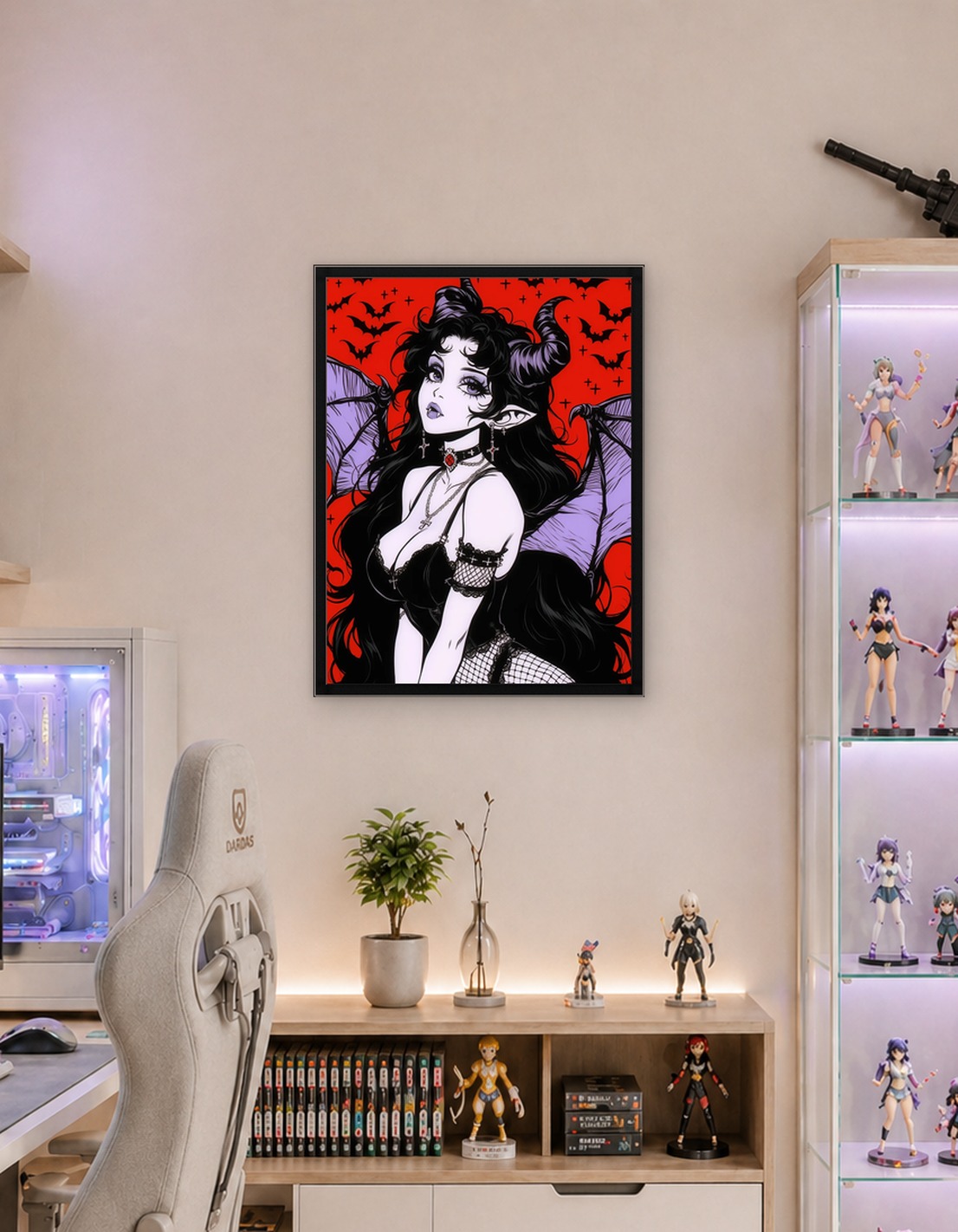 Gothic Anime Vampire Girl