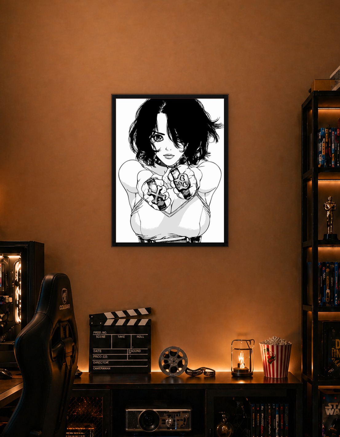 Manga Girl with Guns