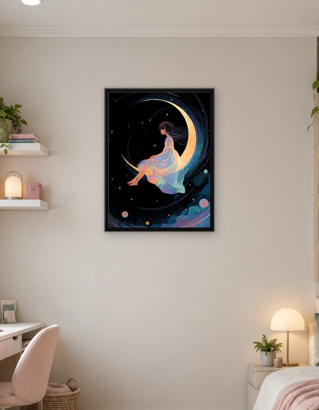 Girl on the Moon
