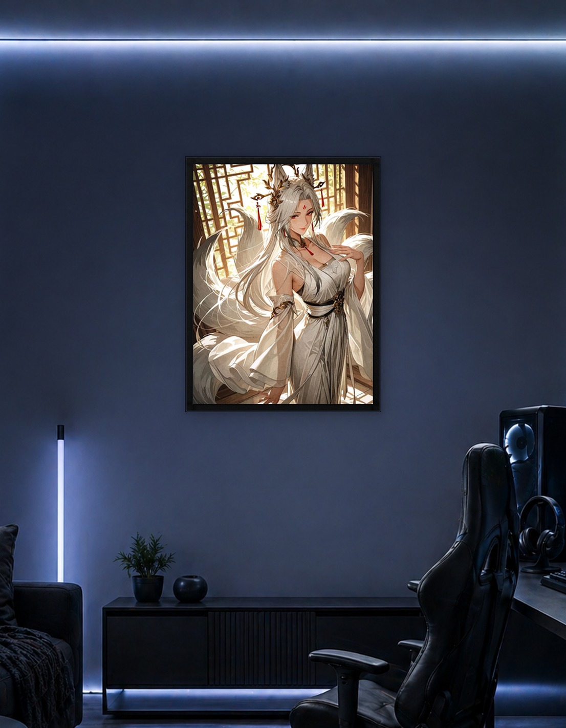Nine-Tailed Fox Spirit Woman - 8872590