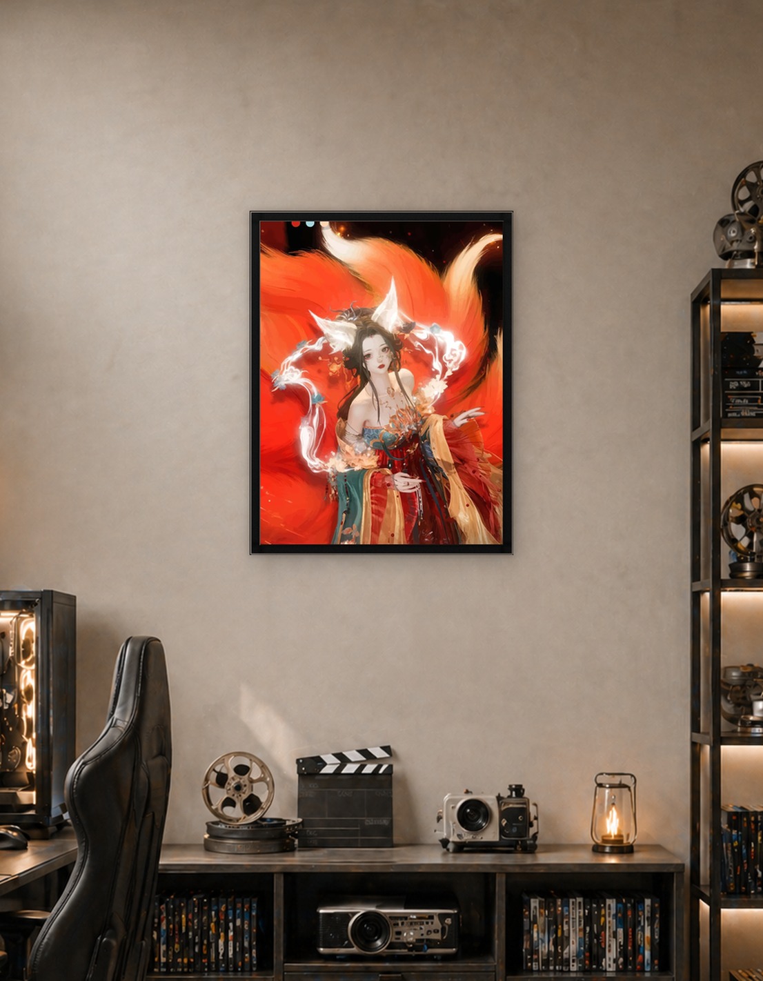 Nine-Tailed Fox Spirit Woman - 9988167