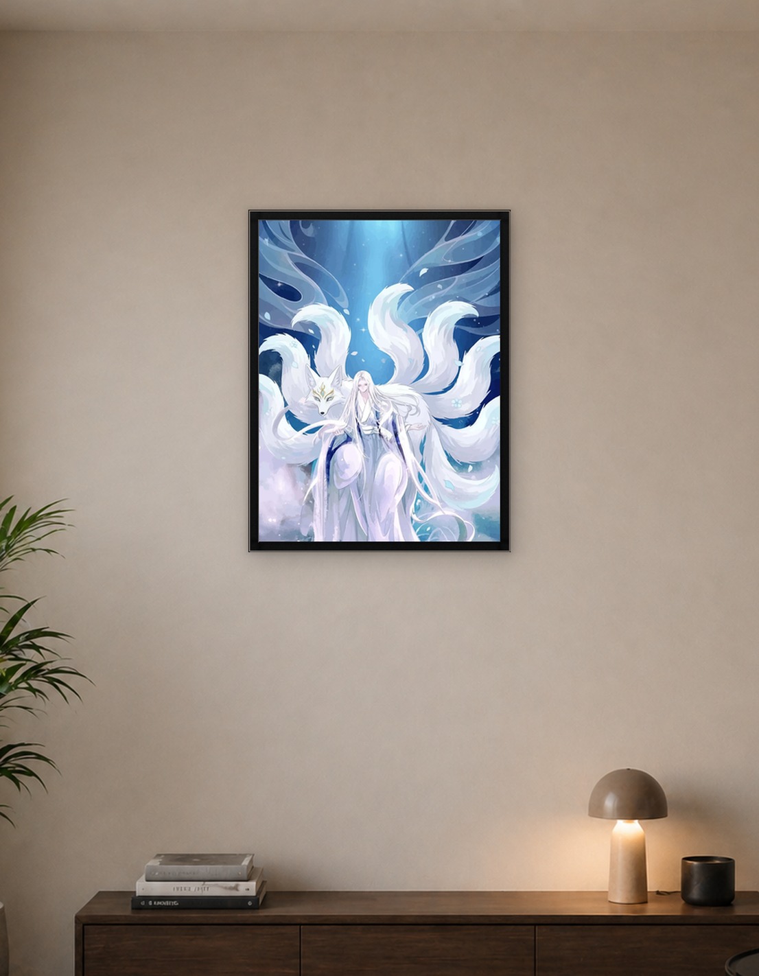 Nine-Tailed Fox Spirit and Humanoid