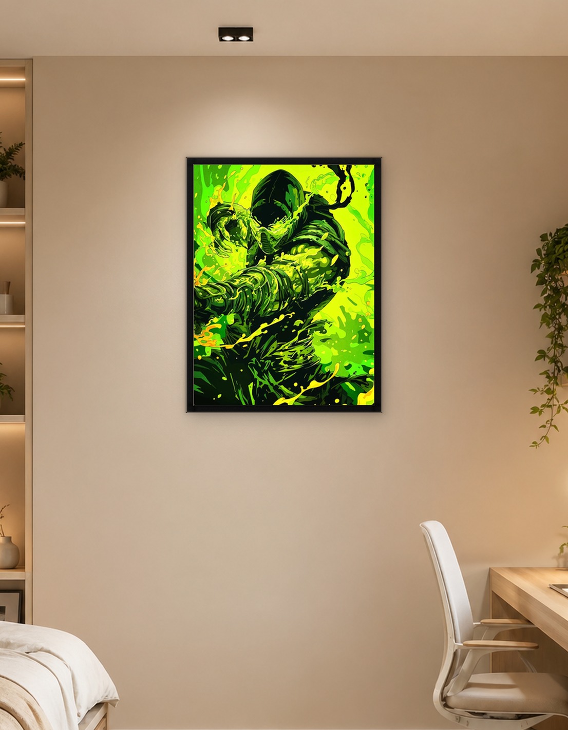 Ermac Mortal Kombat Comic Art