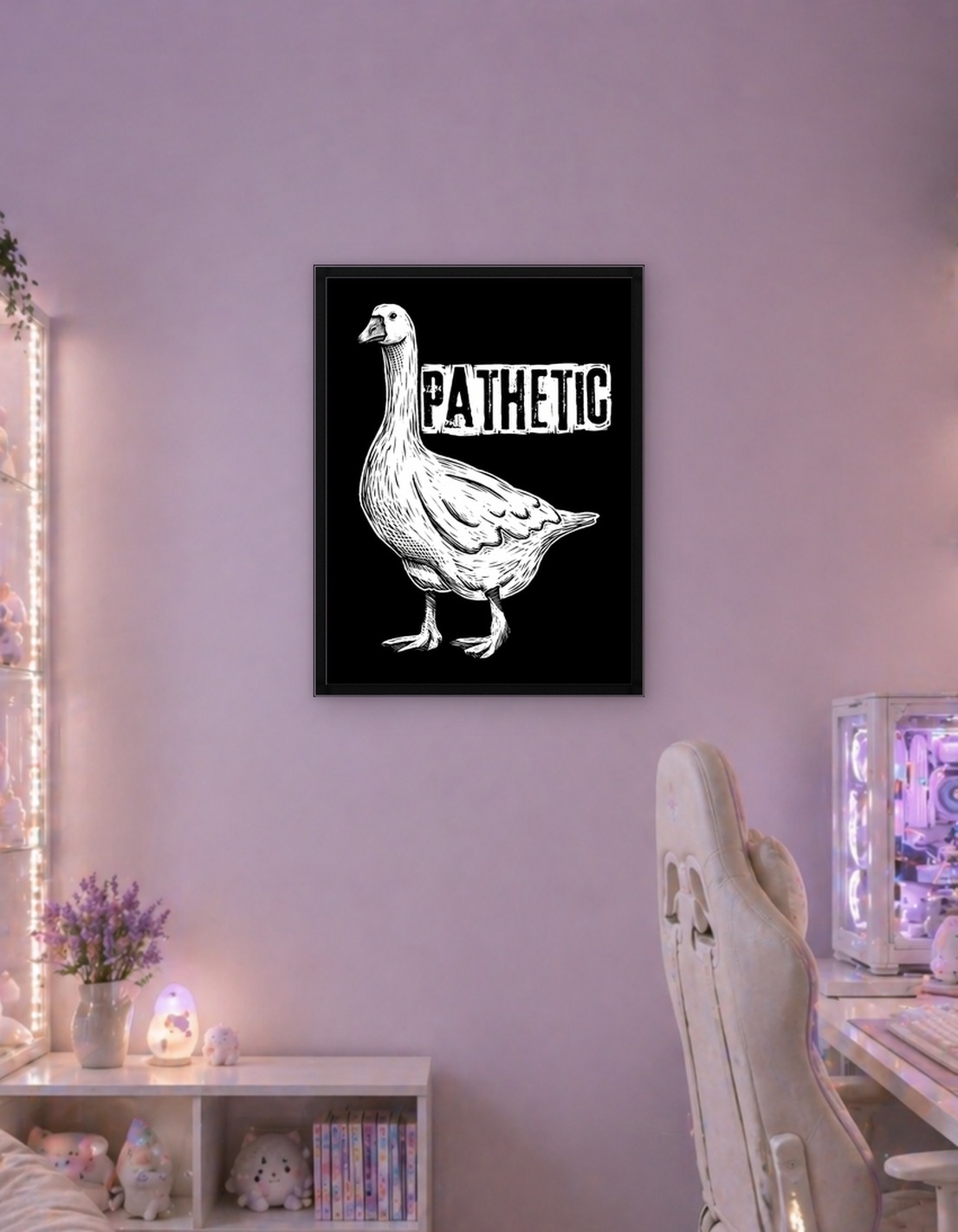 Pathetic Goose Illustration