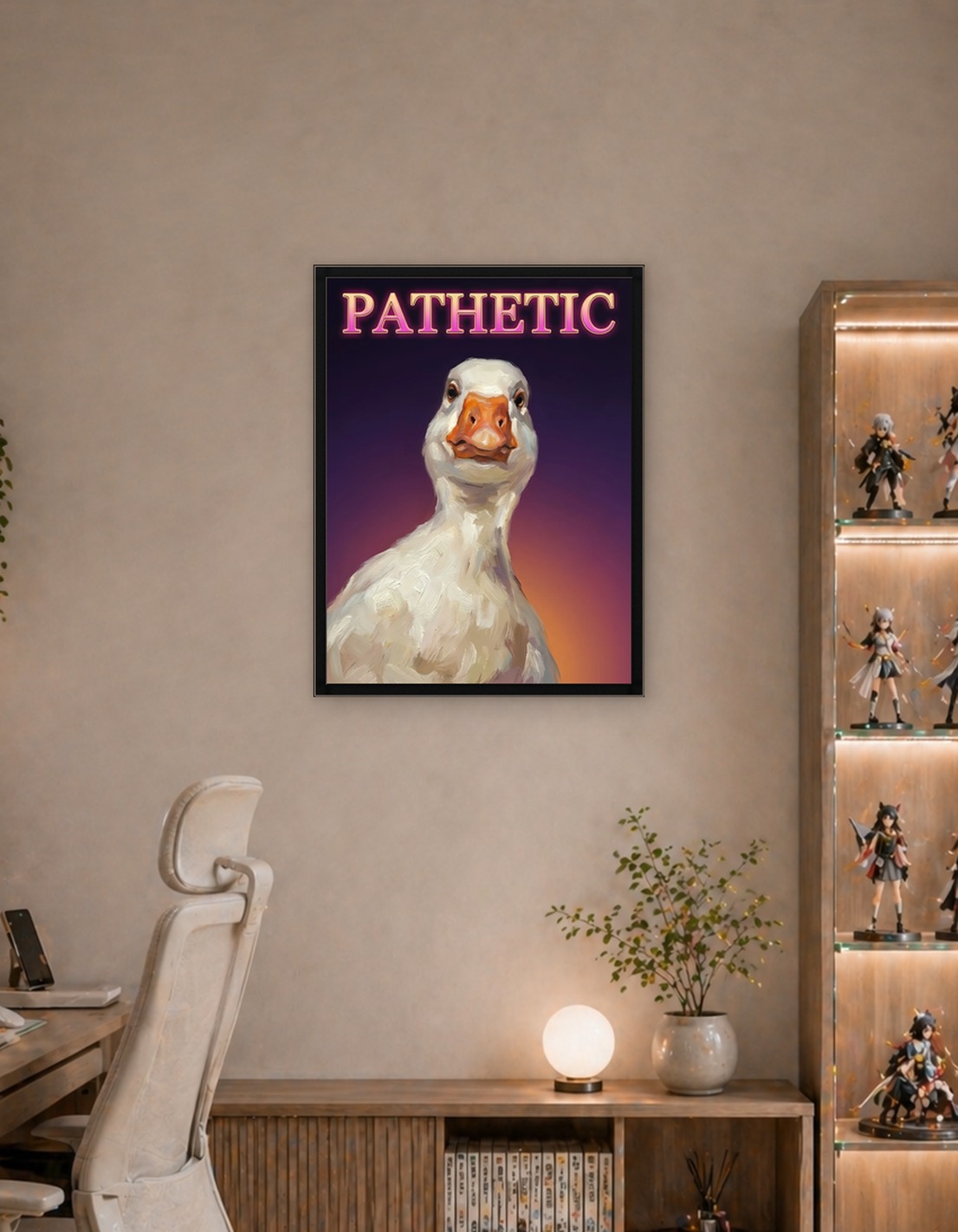 Pathetic Goose Painting