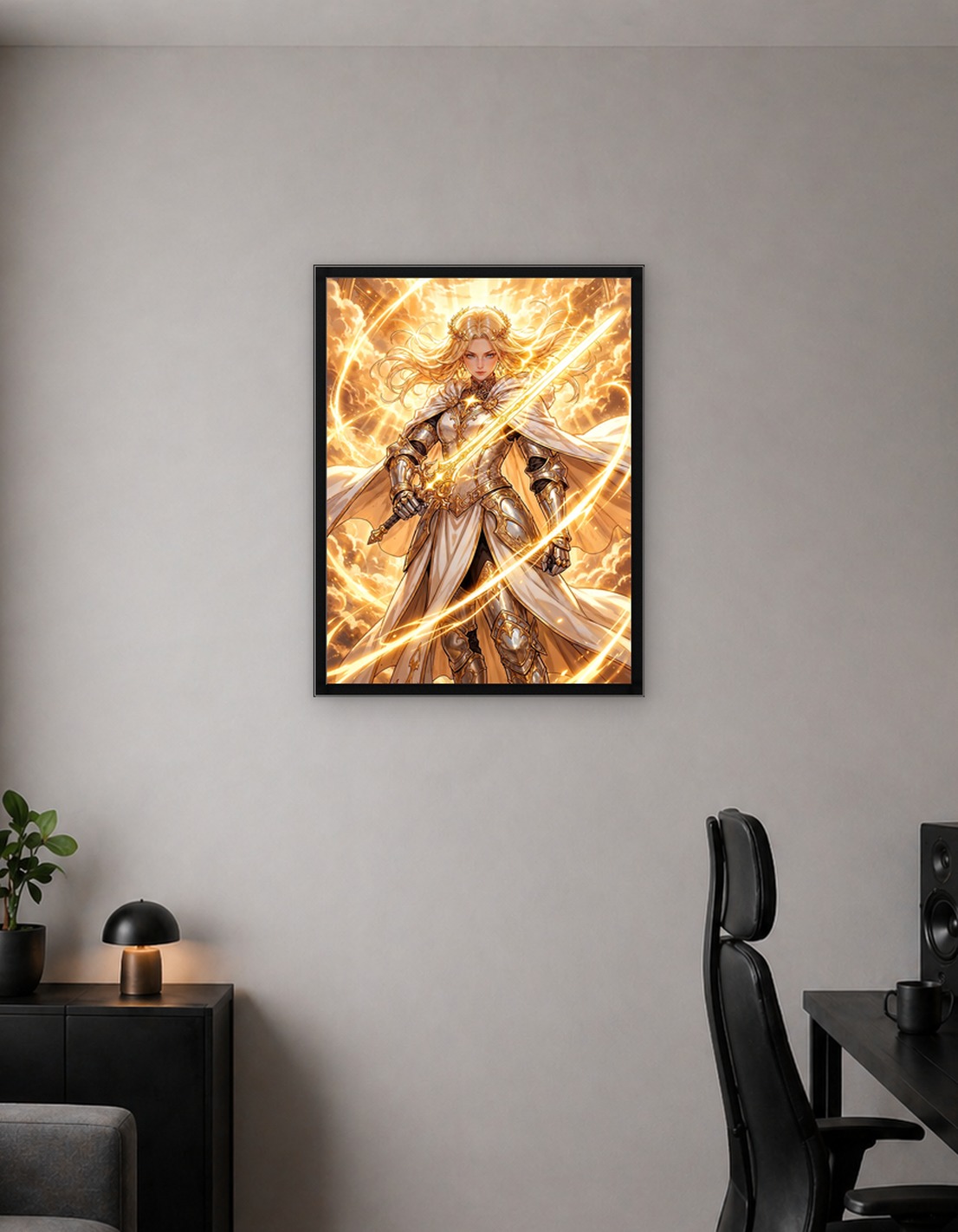 Golden Warrior Woman