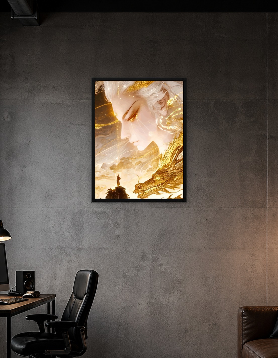 Golden Dragon and Celestial Being