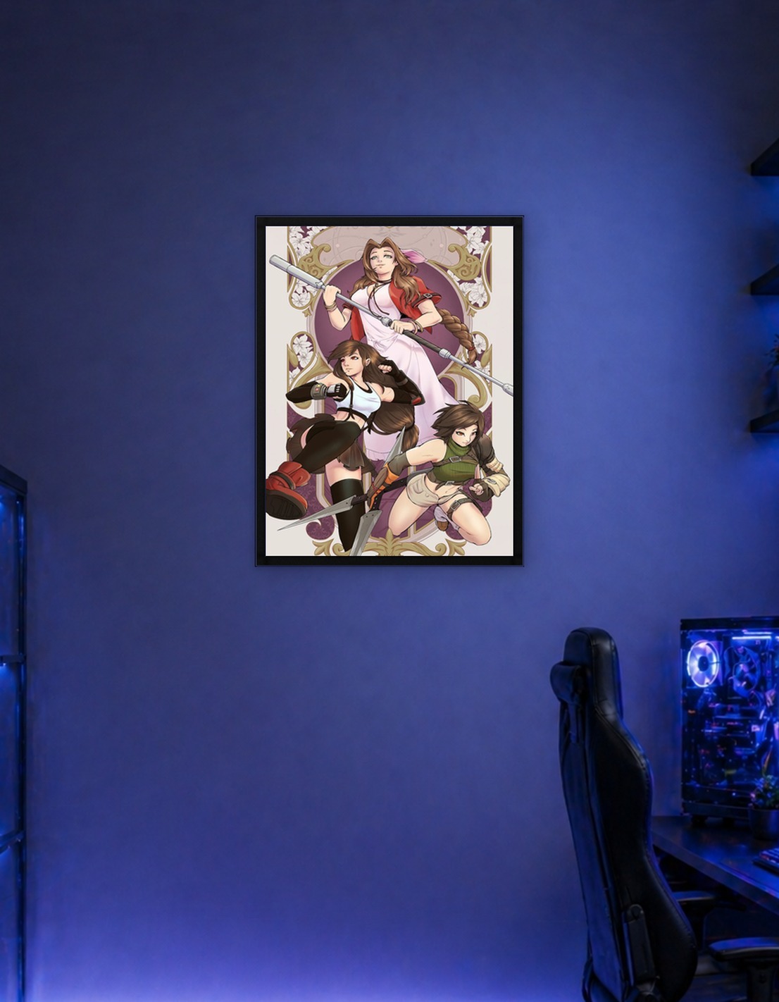 Final Fantasy VII Heroines Artwork