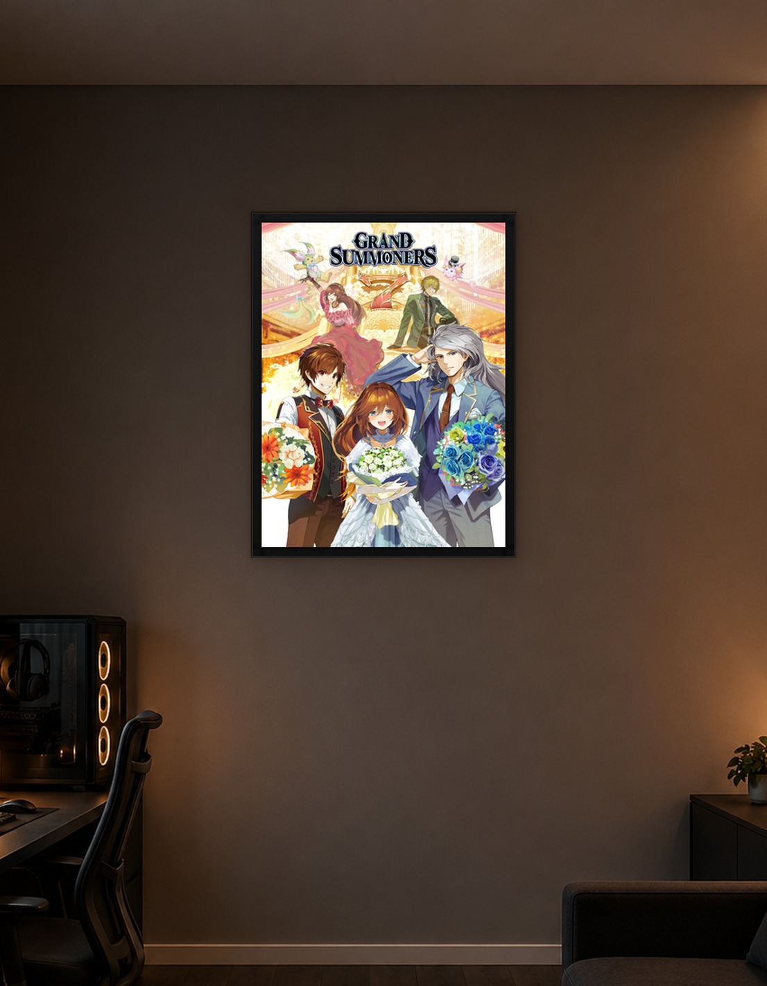 Grand Summoners 7th Anniversary Illustration