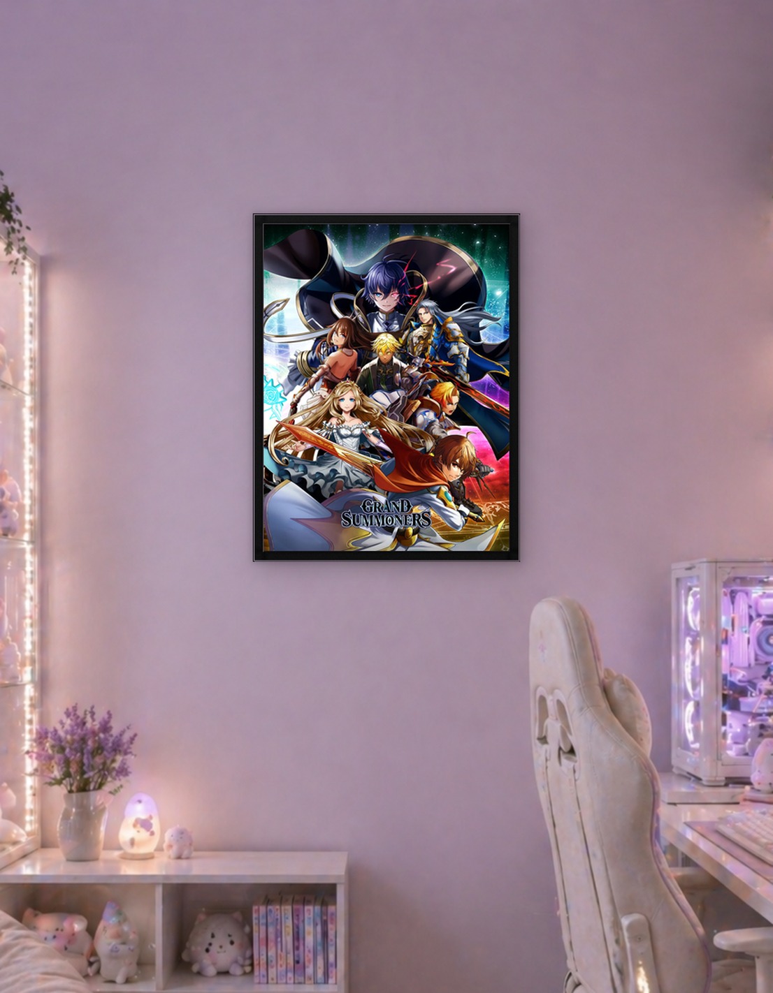 Grand Summoners 8th Anniversary Illustration