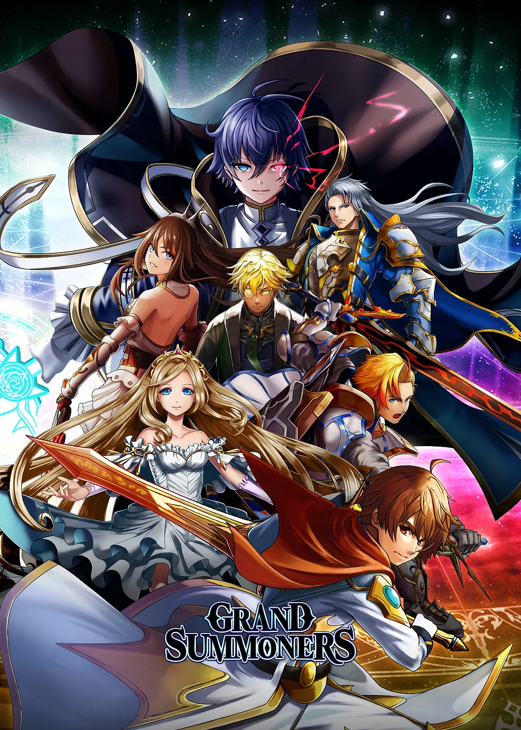 Grand Summoners 8th Anniversary Illustration