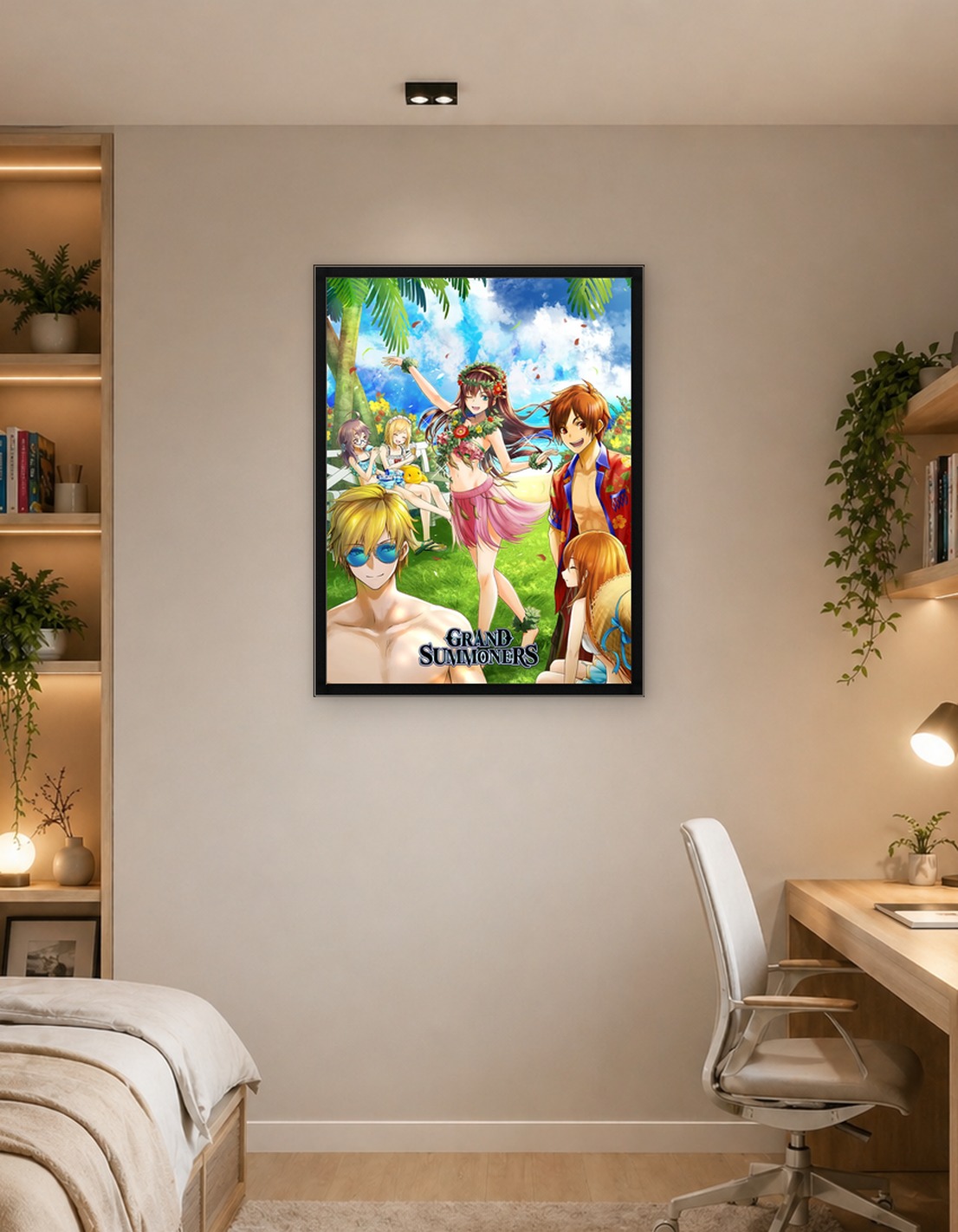 Main Cast Summer Title Illustration #2