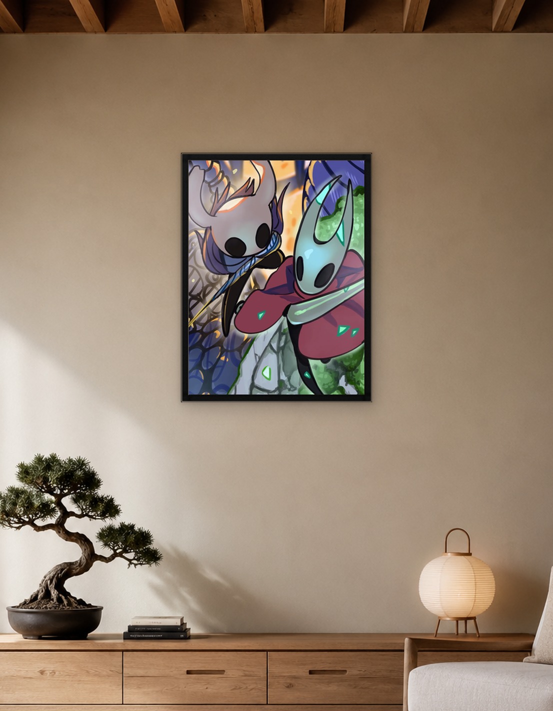 Hollow Knight characters illustration - 8910588