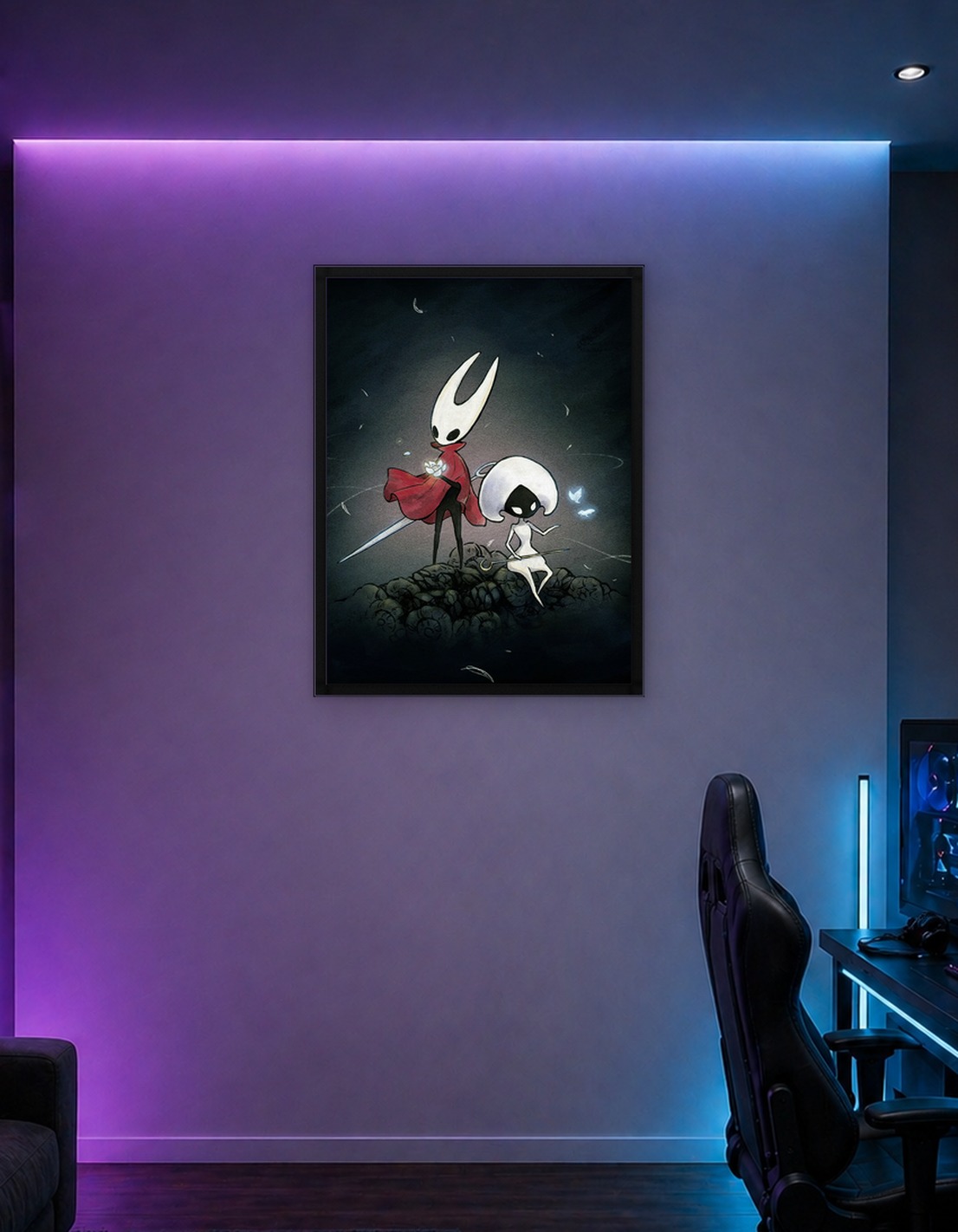 Hollow Knight characters illustration - 8939777