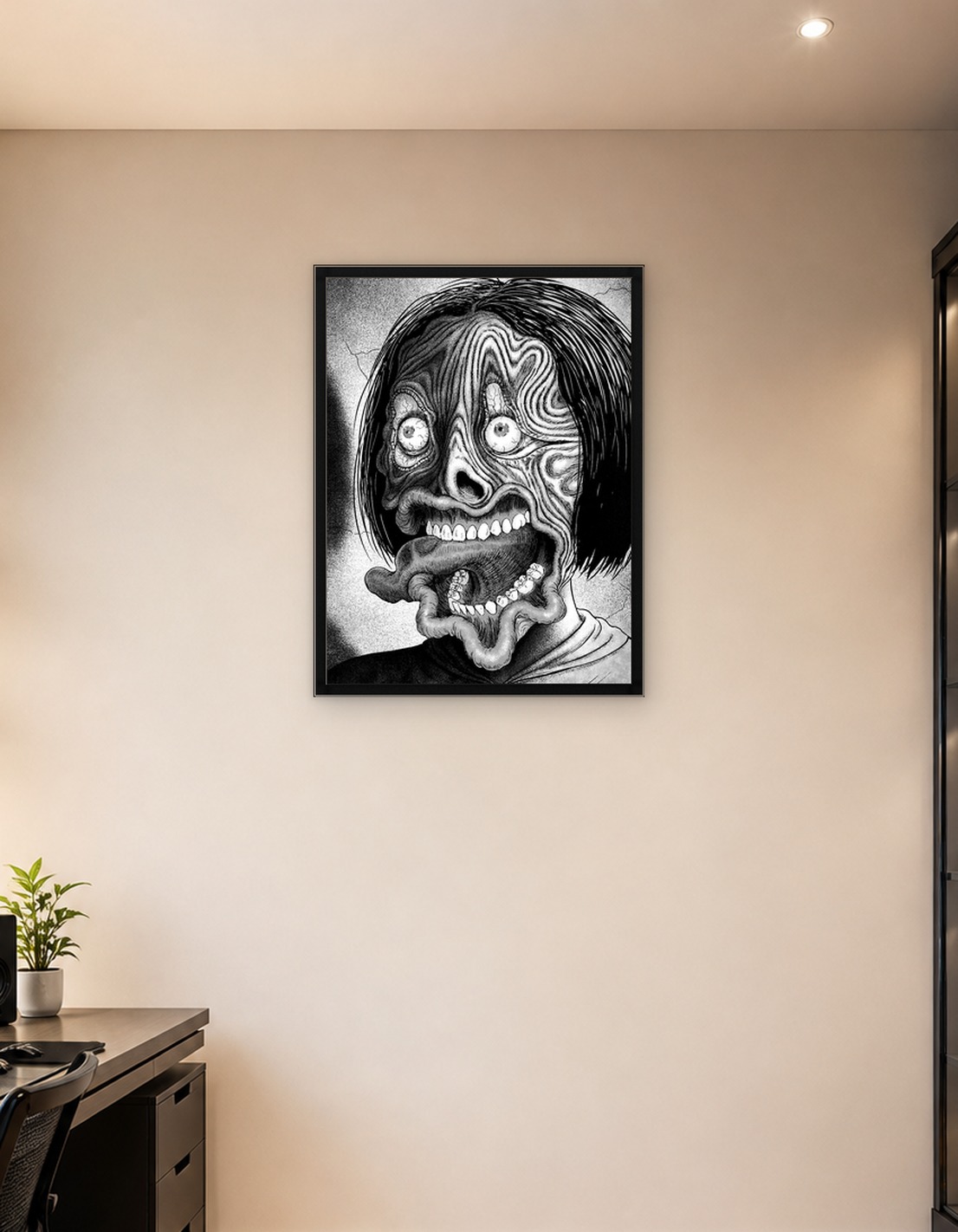 Junji Ito's Distorted Visage