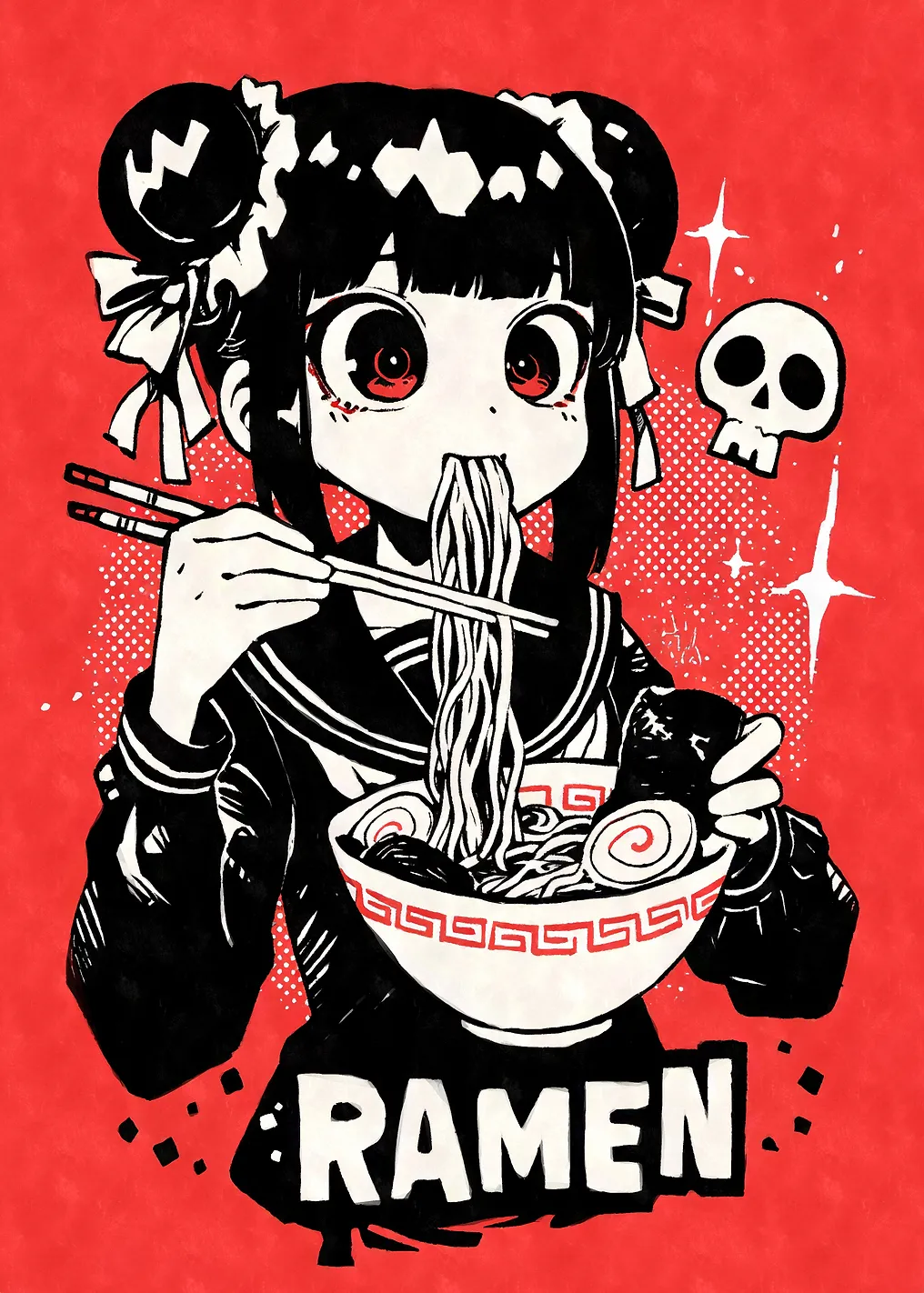 Kawaii Ramen Girl - 9198810