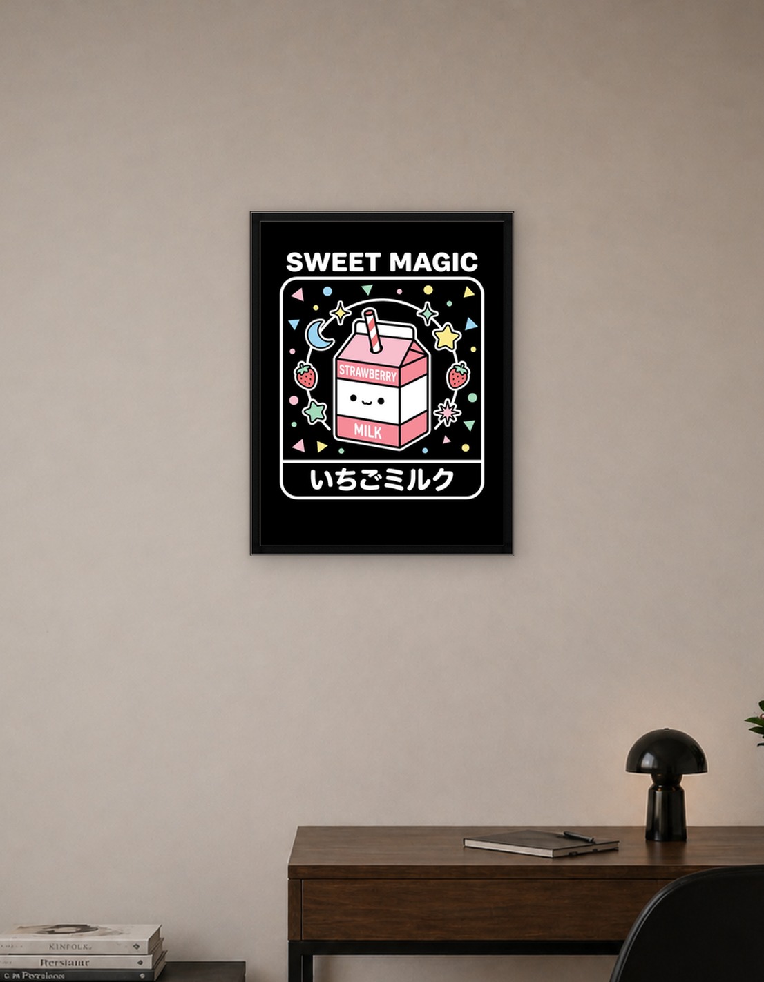 Kawaii Strawberry Milk Carton
