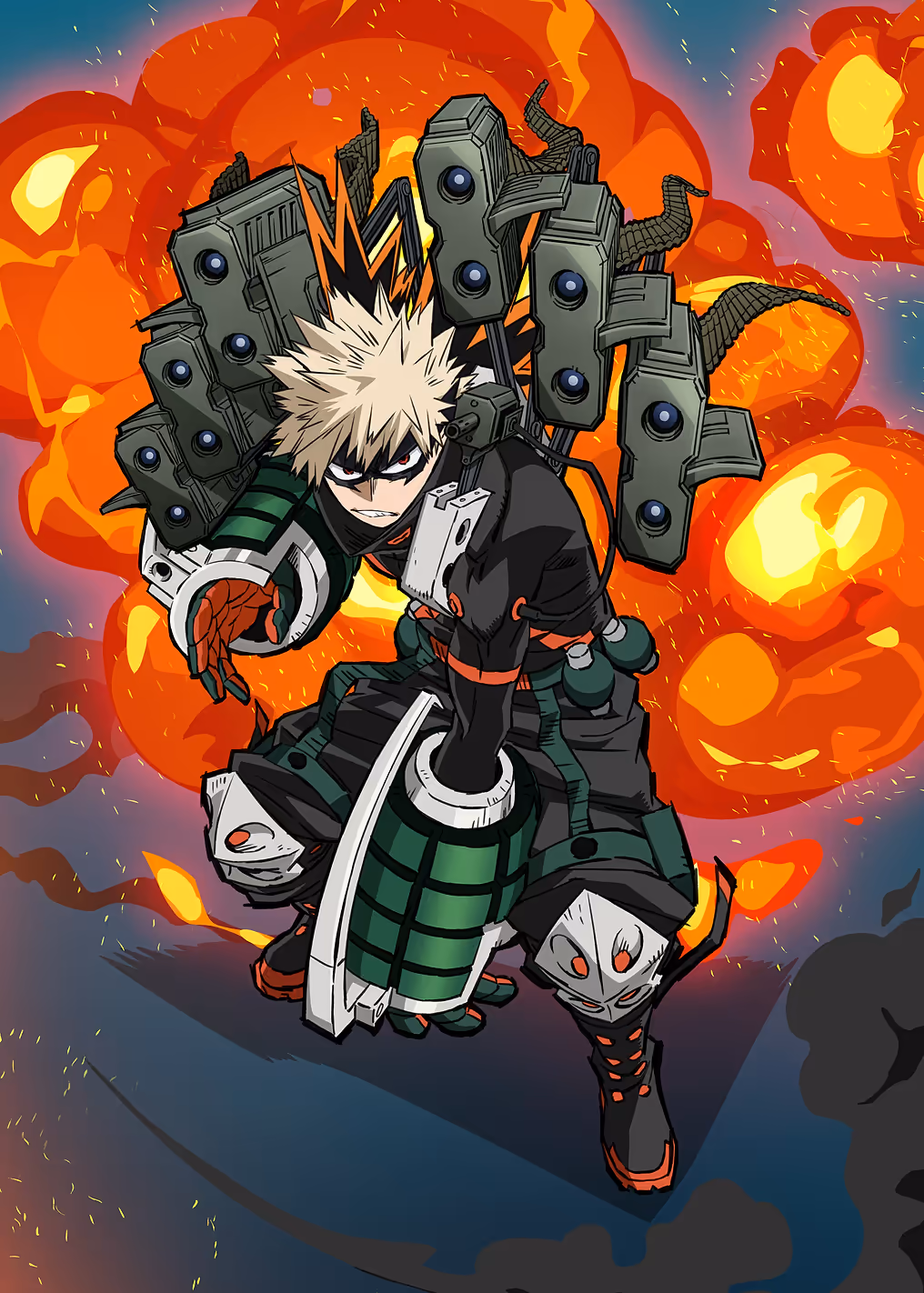 Katsuki Bakugo: Explosive Hero Action