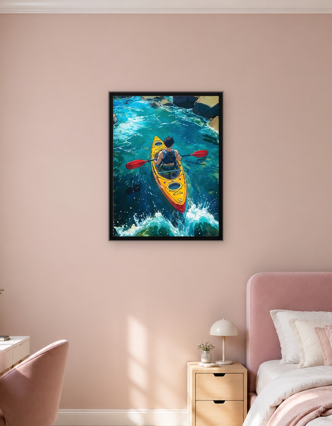 Kayaking Adventure Anime Style - 8765702